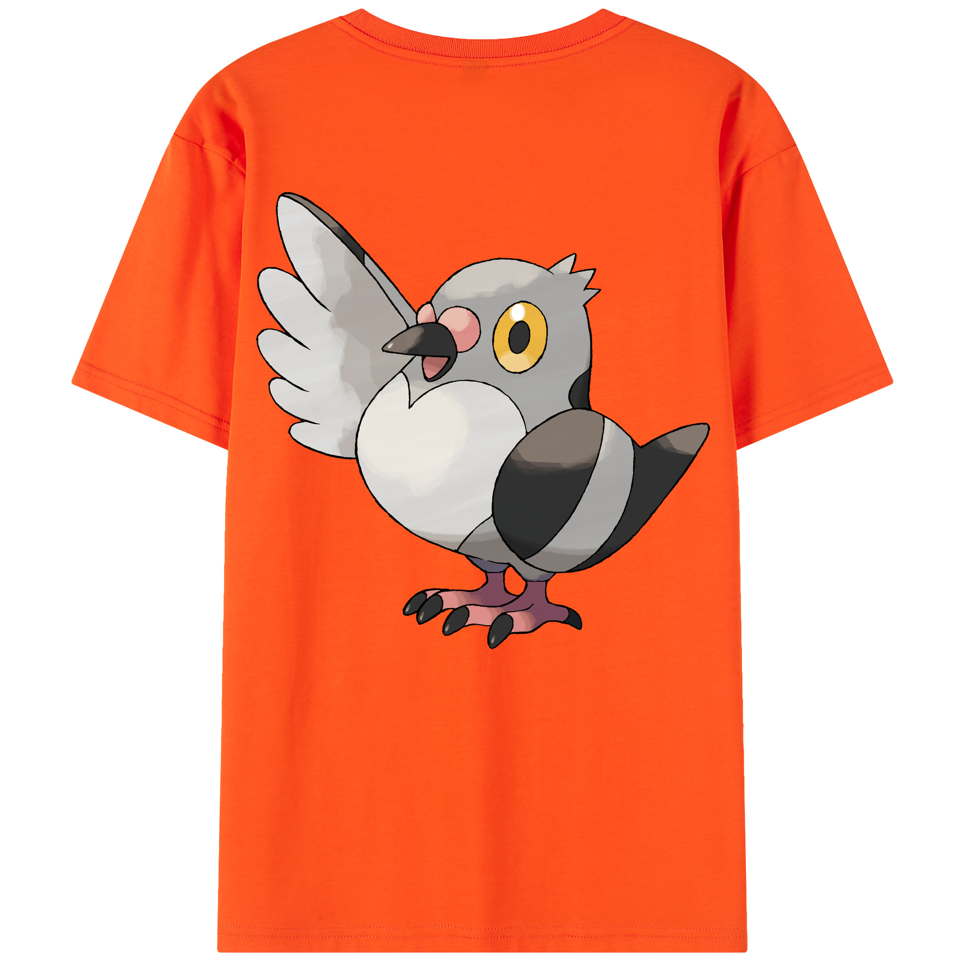 （画像用） ポケットモンスター Pokémon 綿100％半袖Tシャツ（背面プリント）