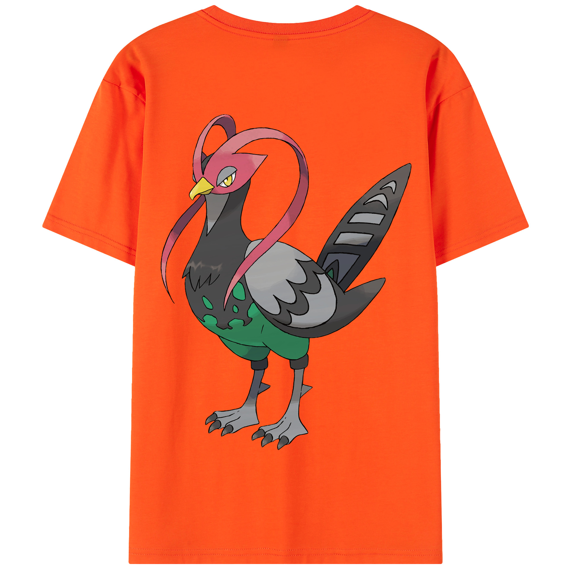 （画像用） ポケットモンスター Pokémon 綿100％半袖Tシャツ（背面プリント）