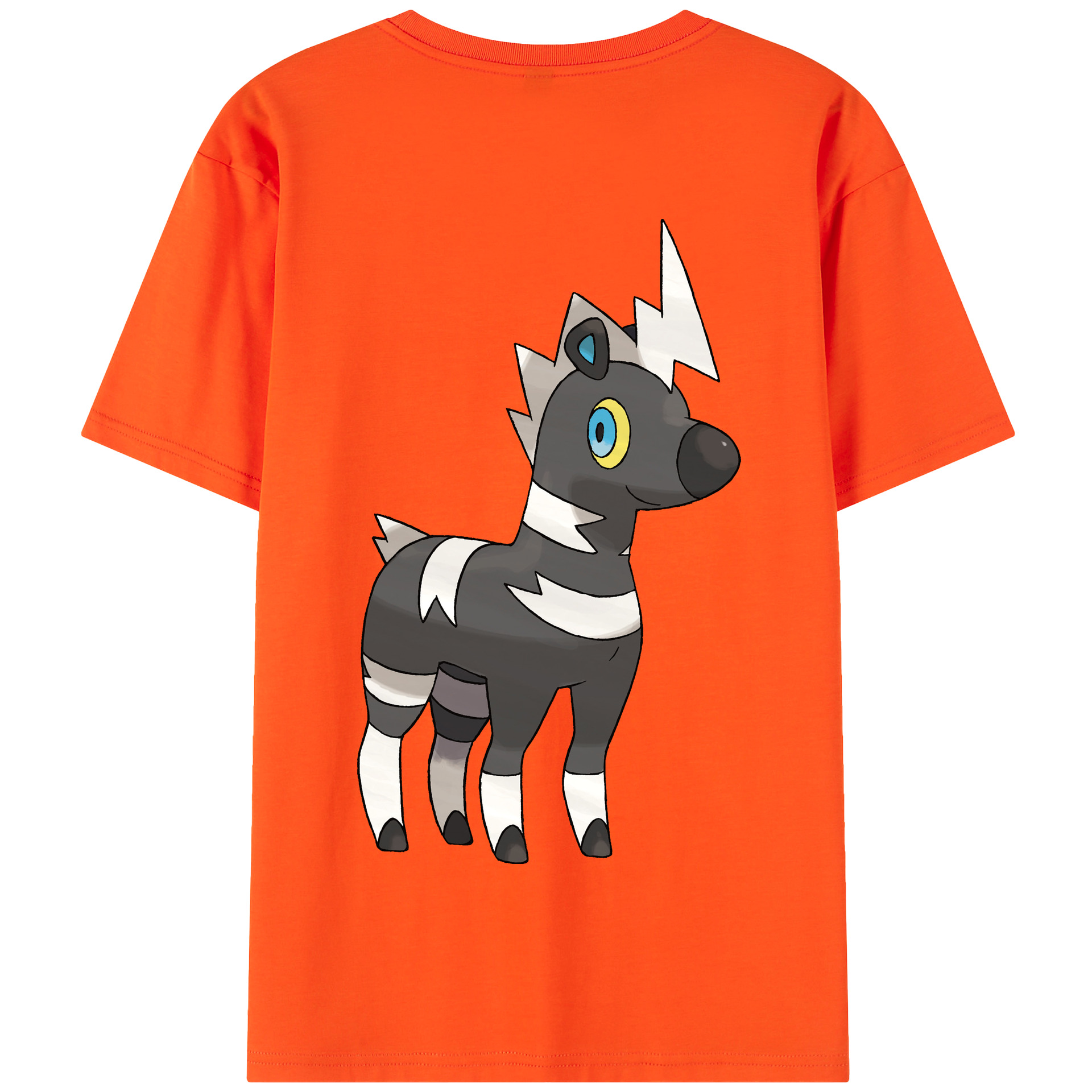 （画像用） ポケットモンスター Pokémon 綿100％半袖Tシャツ（背面プリント）