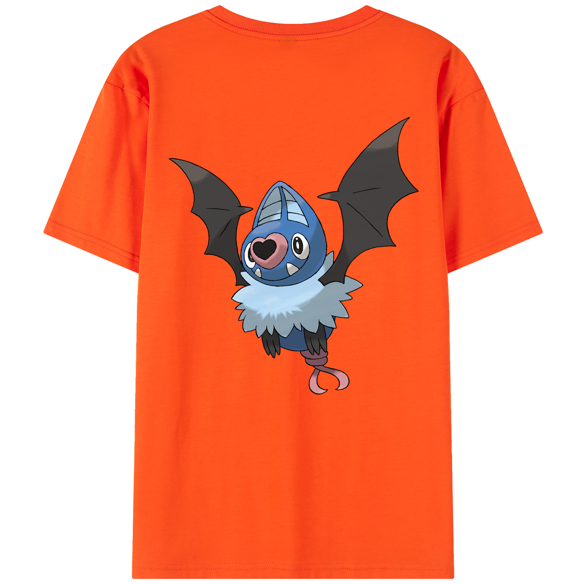 （画像用） ポケットモンスター Pokémon 綿100％半袖Tシャツ（背面プリント）