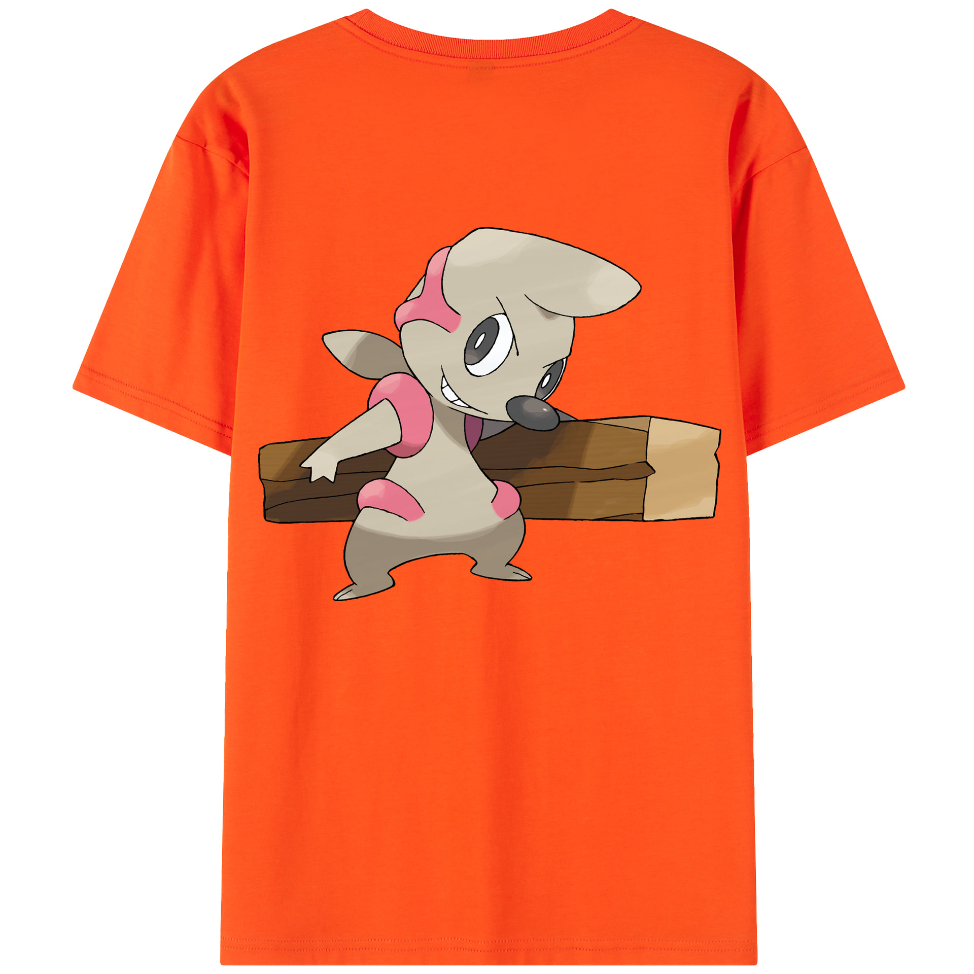 （画像用） ポケットモンスター Pokémon 綿100％半袖Tシャツ（背面プリント）