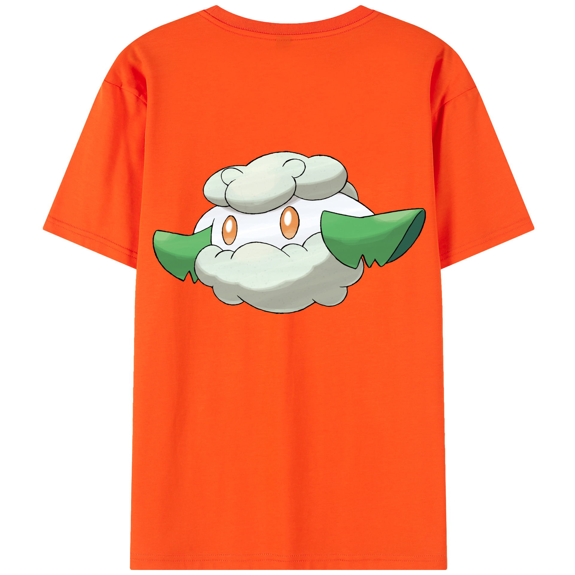 （画像用） ポケットモンスター Pokémon 綿100％半袖Tシャツ（背面プリント）