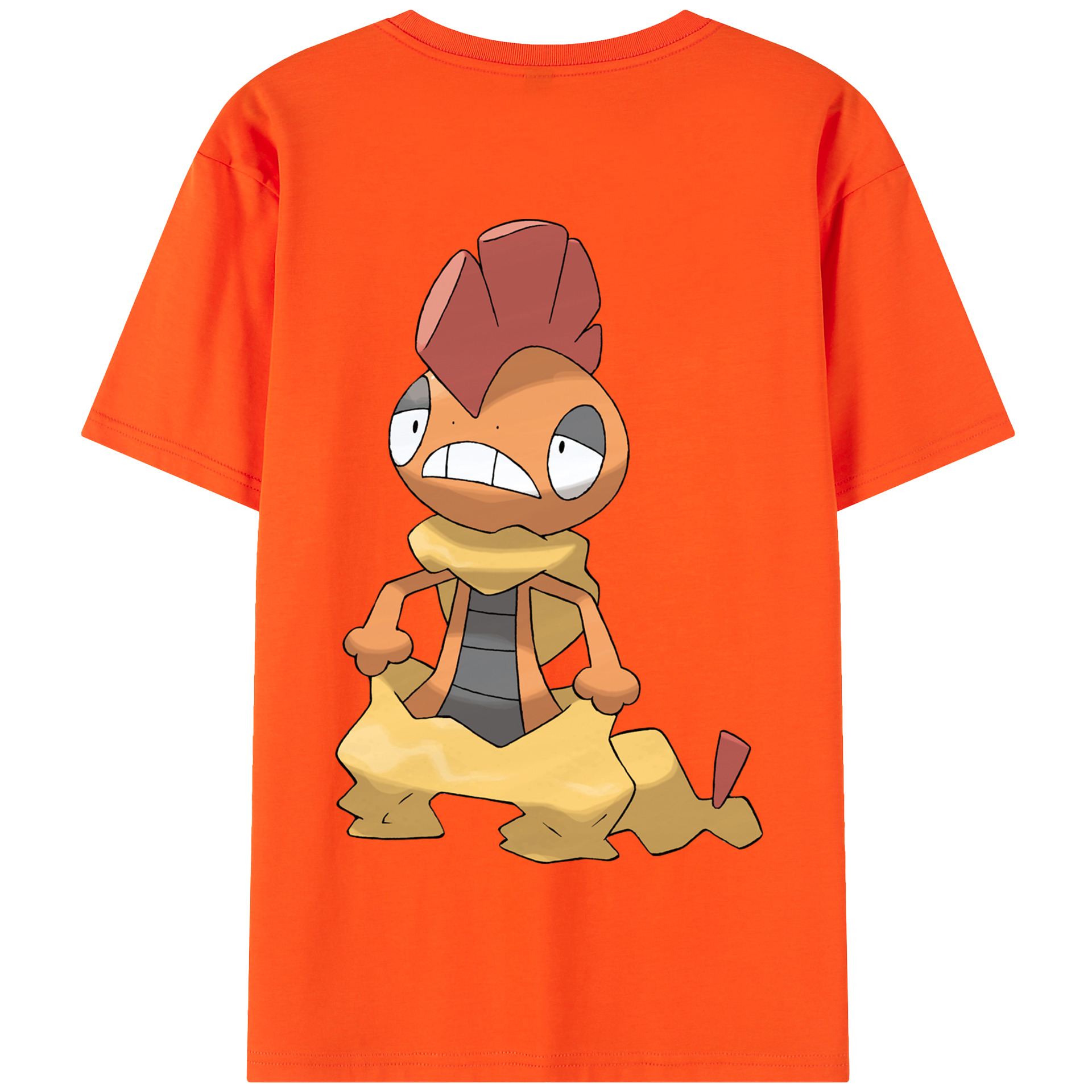 （画像用） ポケットモンスター Pokémon 綿100％半袖Tシャツ（背面プリント）