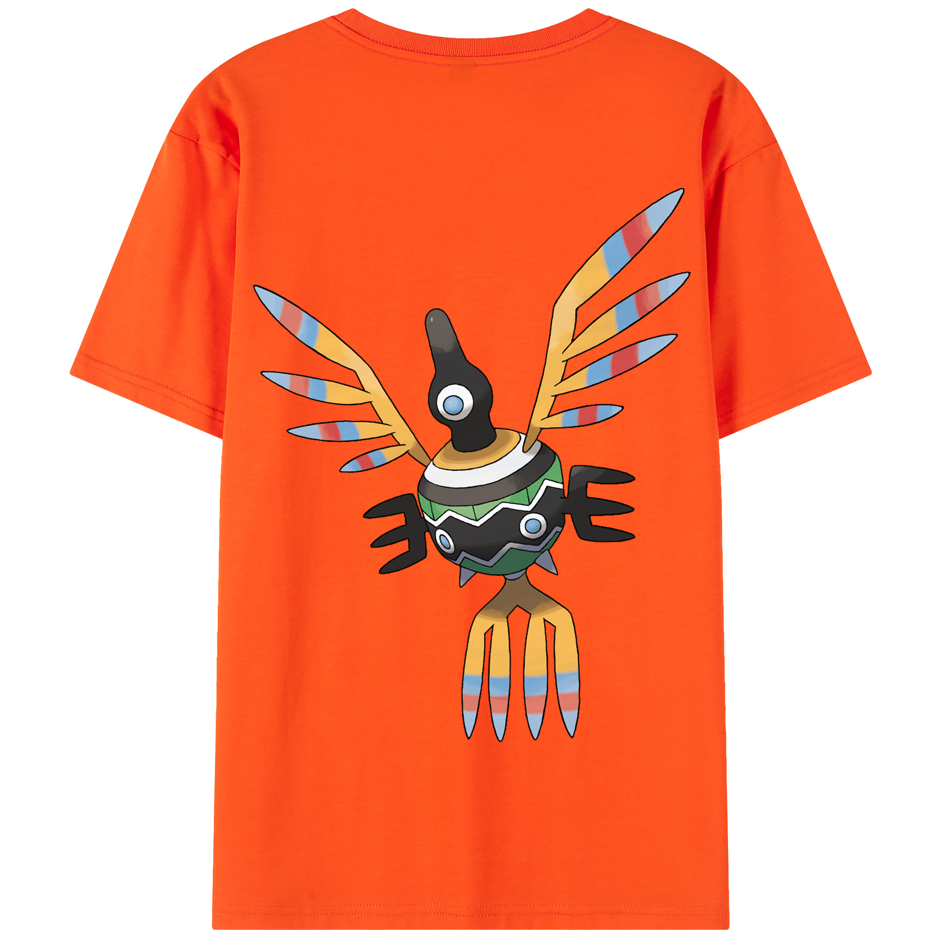 （画像用） ポケットモンスター Pokémon 綿100％半袖Tシャツ（背面プリント）