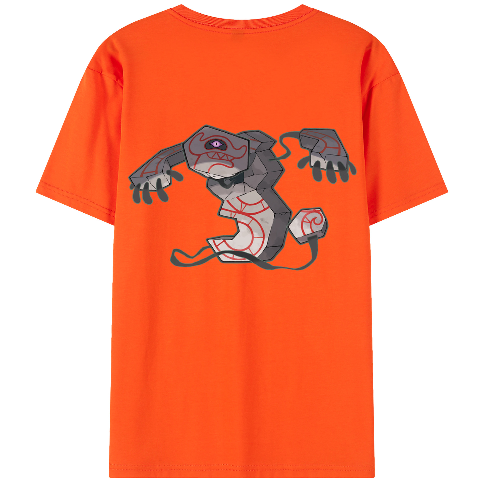 （画像用） ポケットモンスター Pokémon 綿100％半袖Tシャツ（背面プリント）