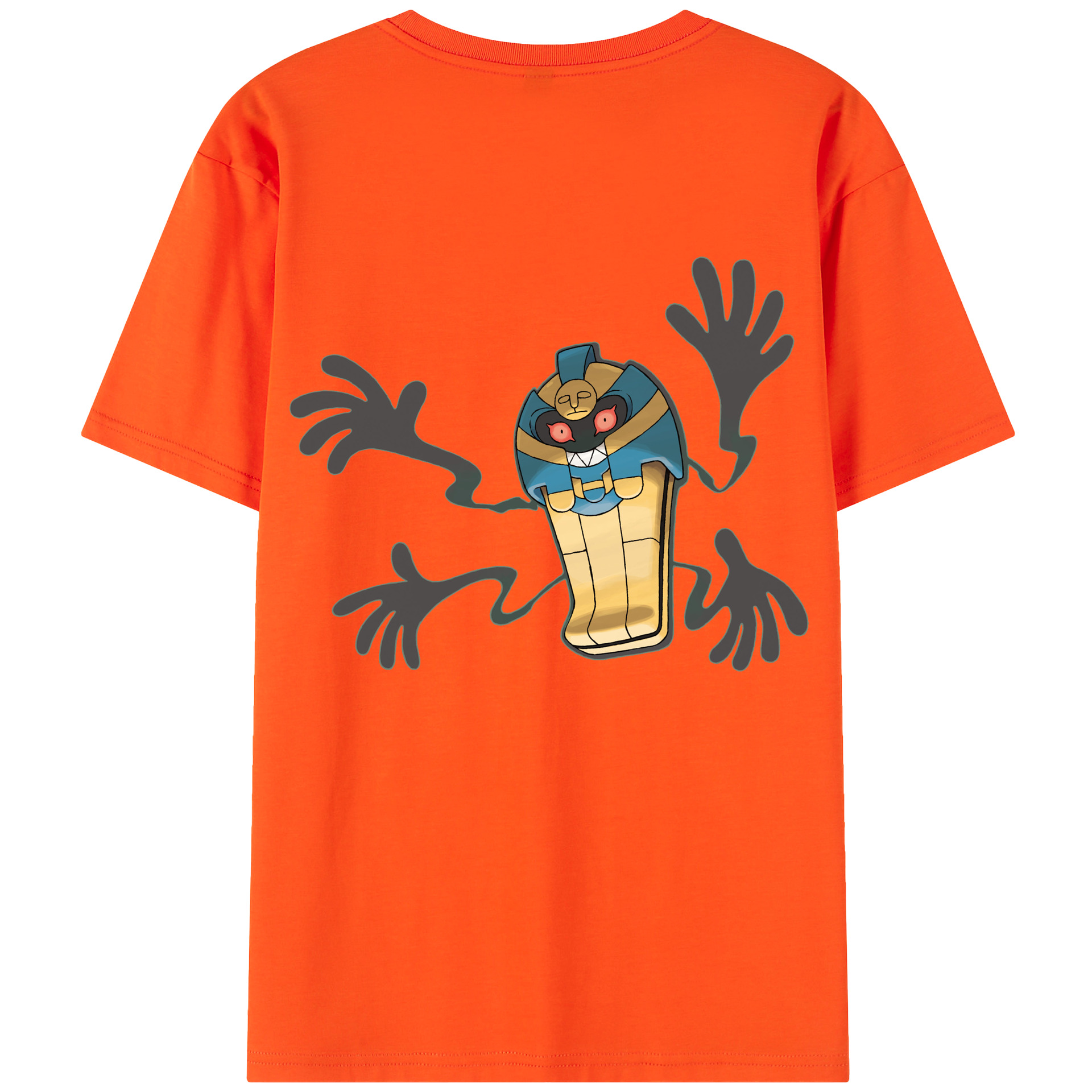 （画像用） ポケットモンスター Pokémon 綿100％半袖Tシャツ（背面プリント）