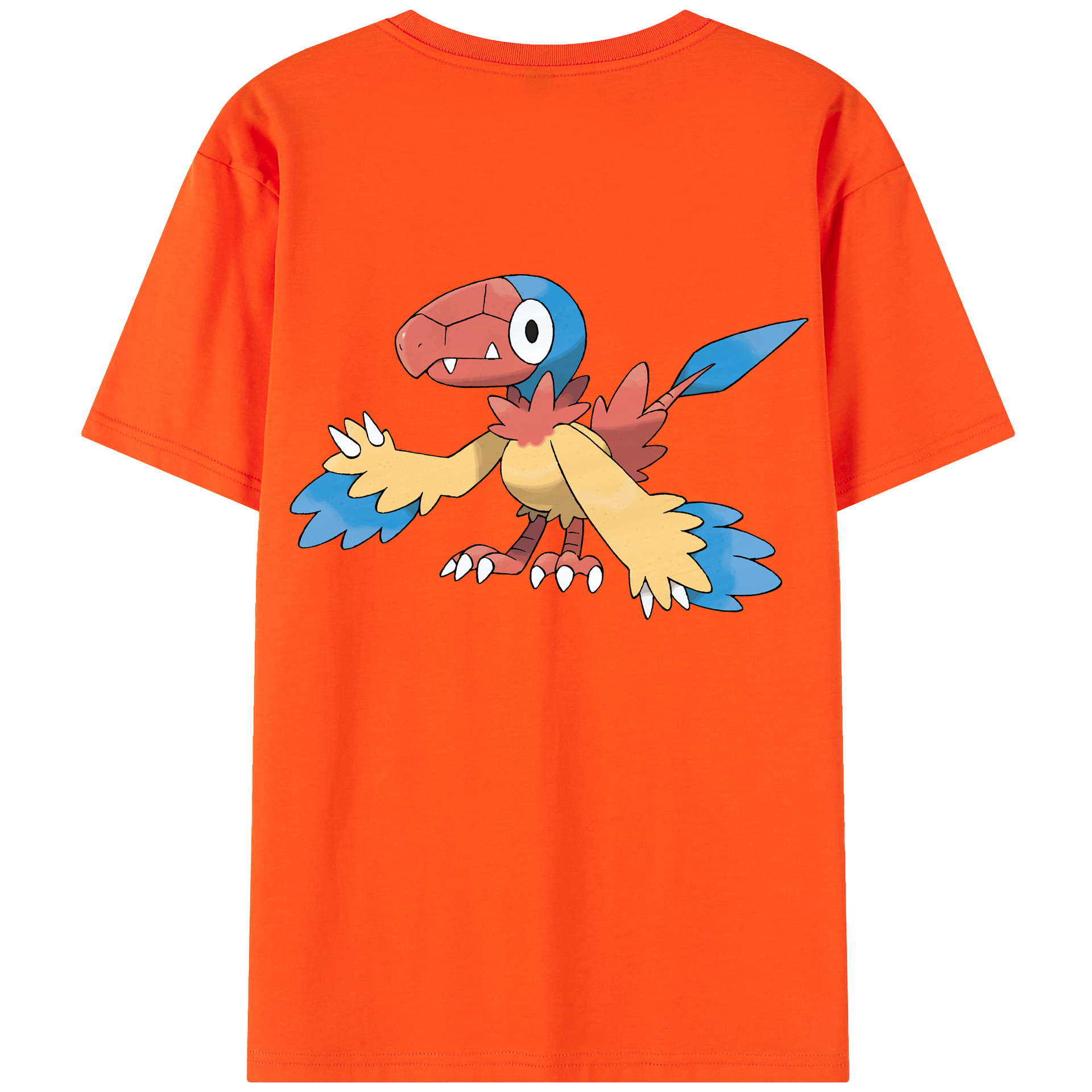 （画像用） ポケットモンスター Pokémon 綿100％半袖Tシャツ（背面プリント）