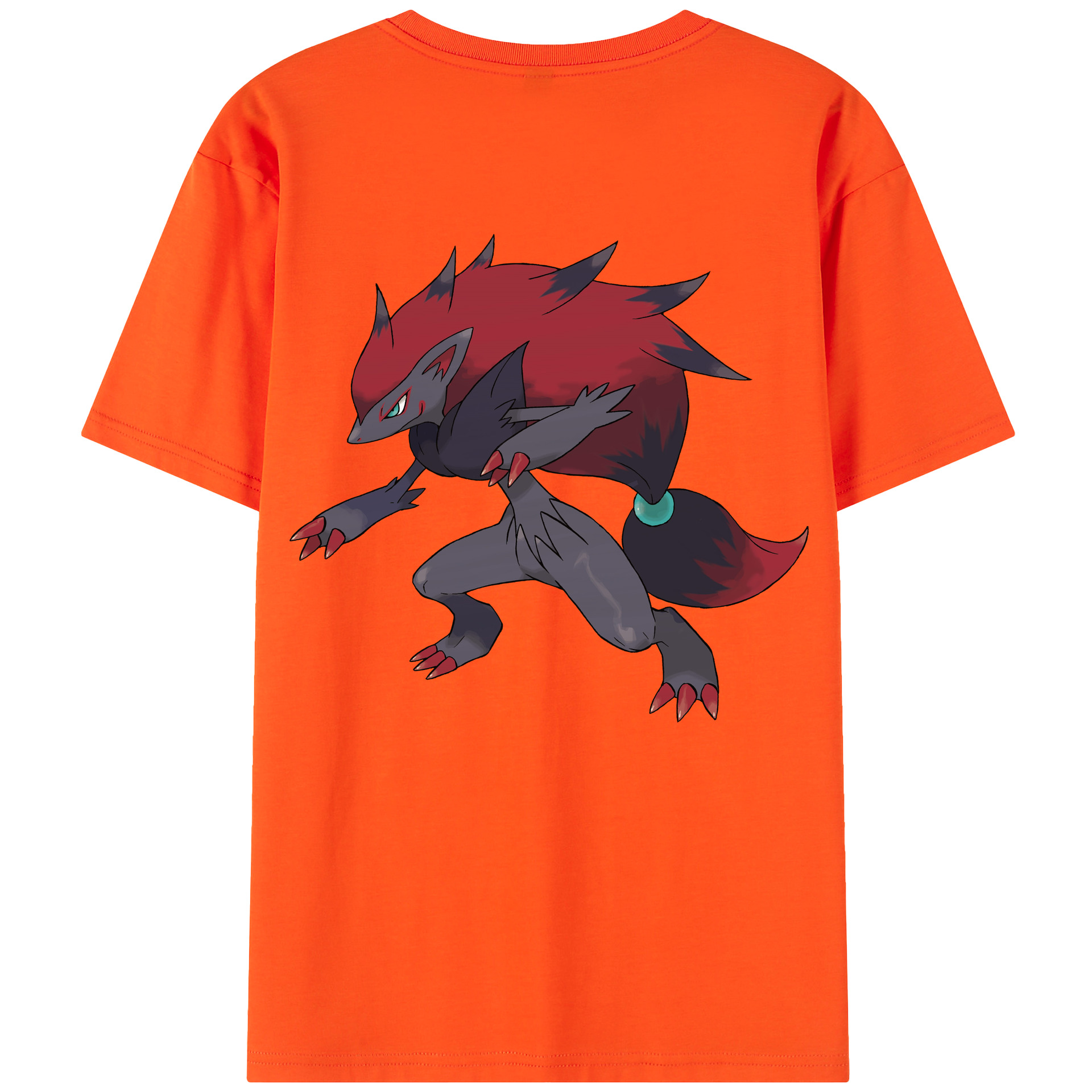 （画像用） ポケットモンスター Pokémon 綿100％半袖Tシャツ（背面プリント）