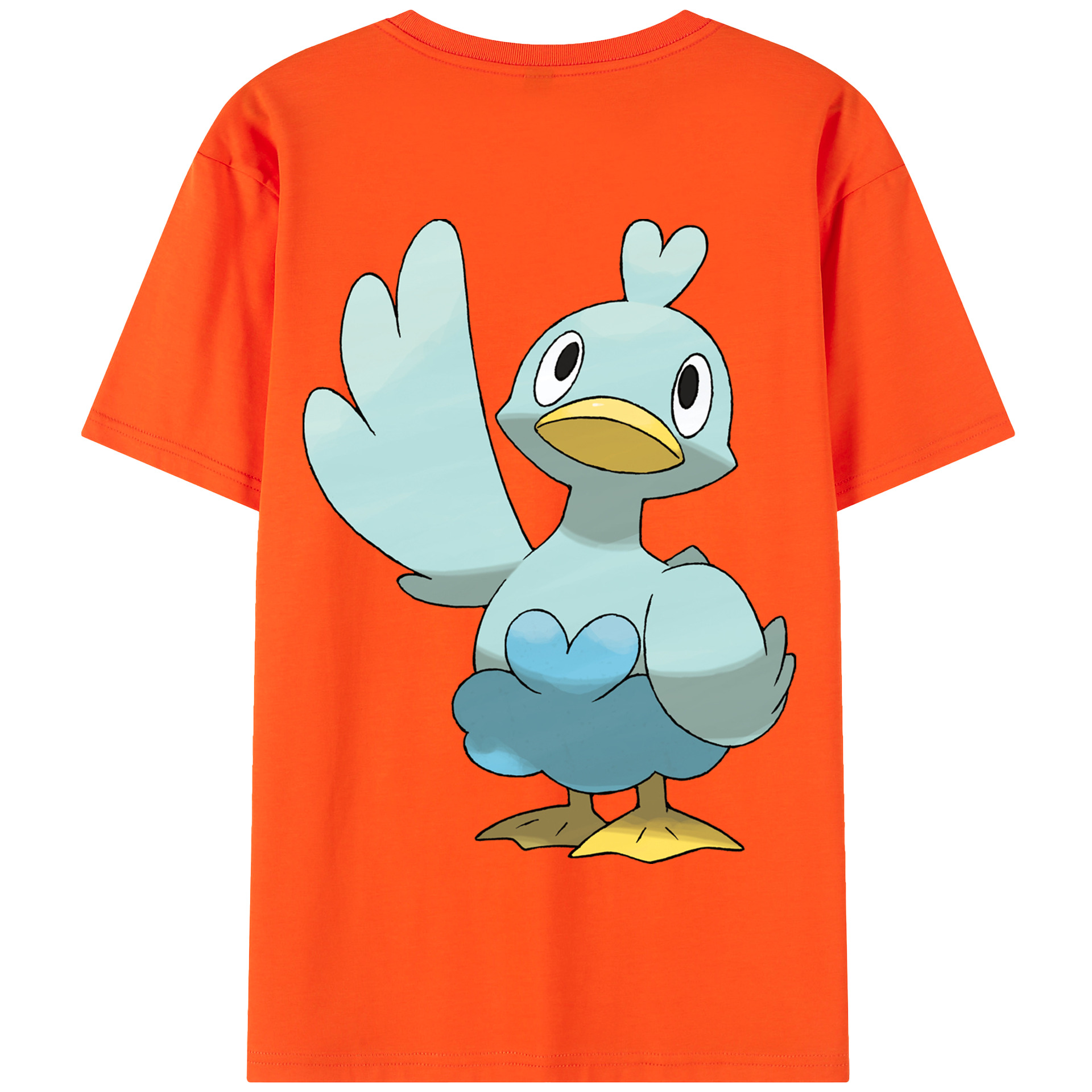 （画像用） ポケットモンスター Pokémon 綿100％半袖Tシャツ（背面プリント）