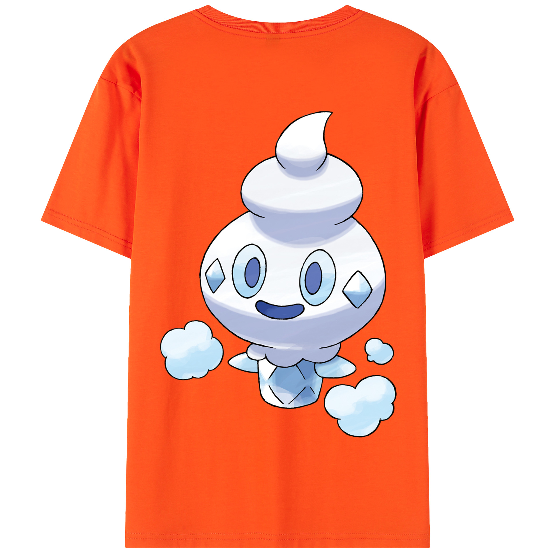 （画像用） ポケットモンスター Pokémon 綿100％半袖Tシャツ（背面プリント）