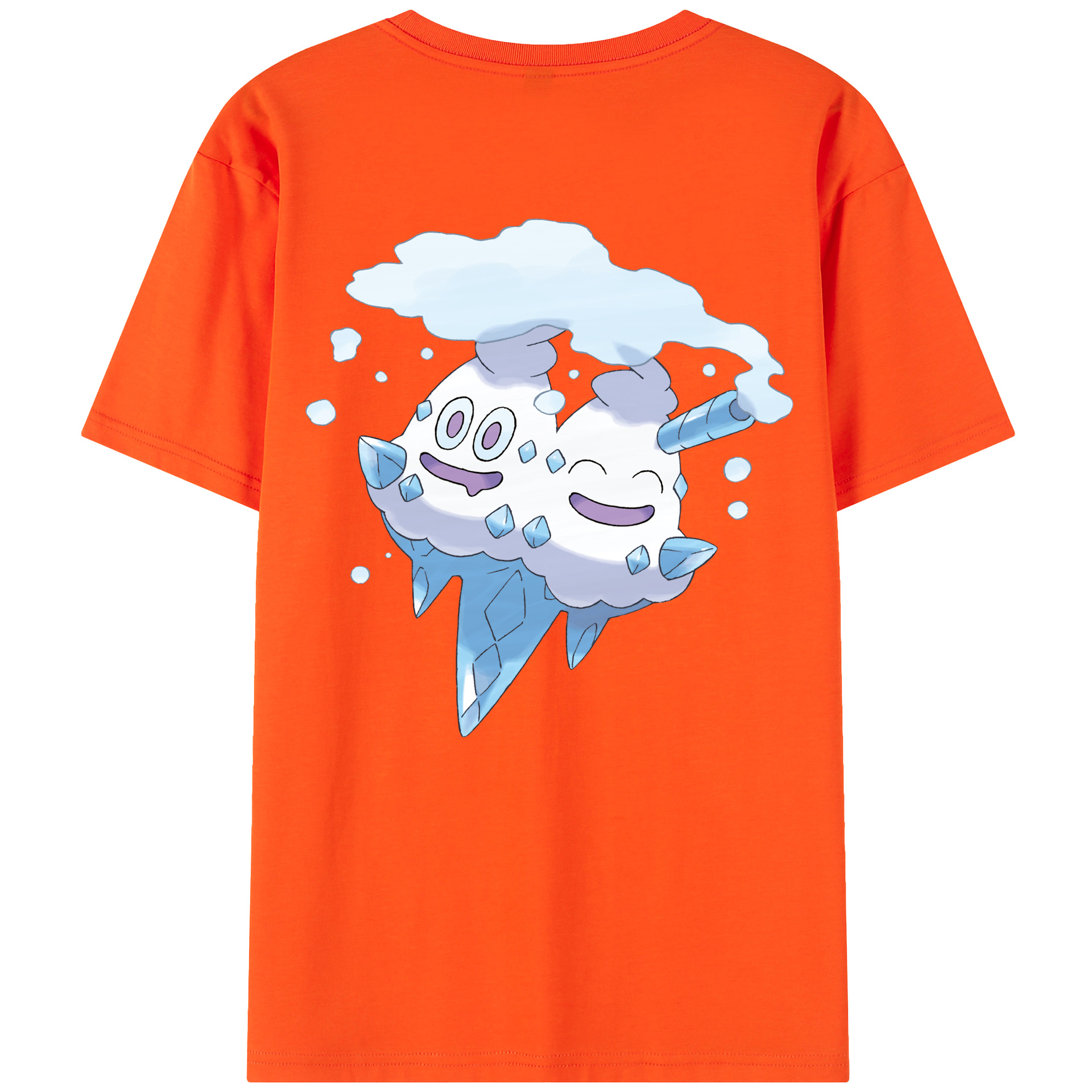 （画像用） ポケットモンスター Pokémon 綿100％半袖Tシャツ（背面プリント）