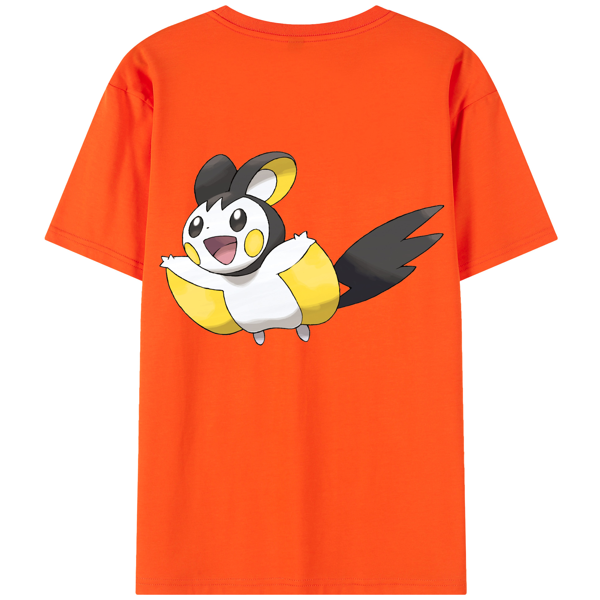 （画像用） ポケットモンスター Pokémon 綿100％半袖Tシャツ（背面プリント）