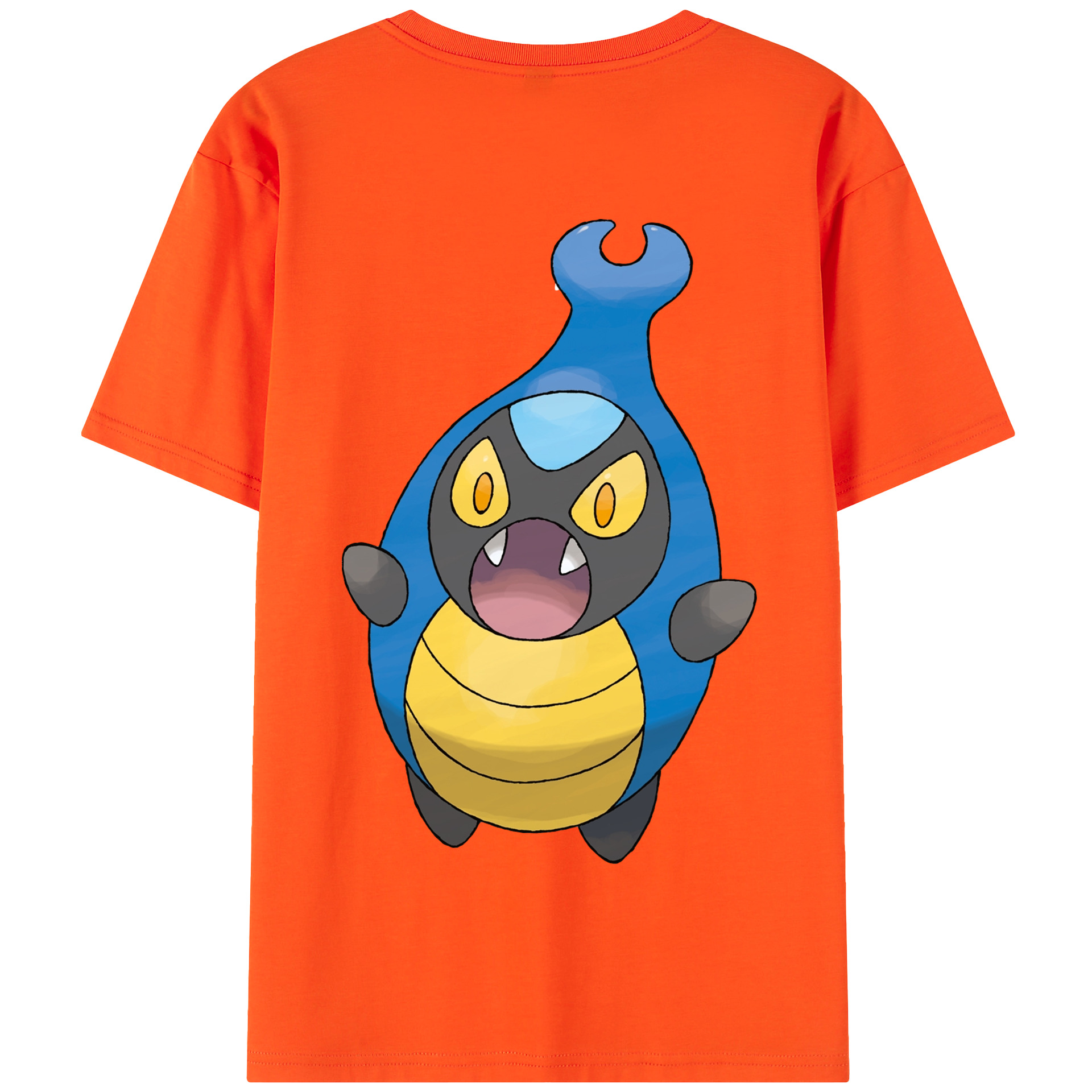（画像用） ポケットモンスター Pokémon 綿100％半袖Tシャツ（背面プリント）