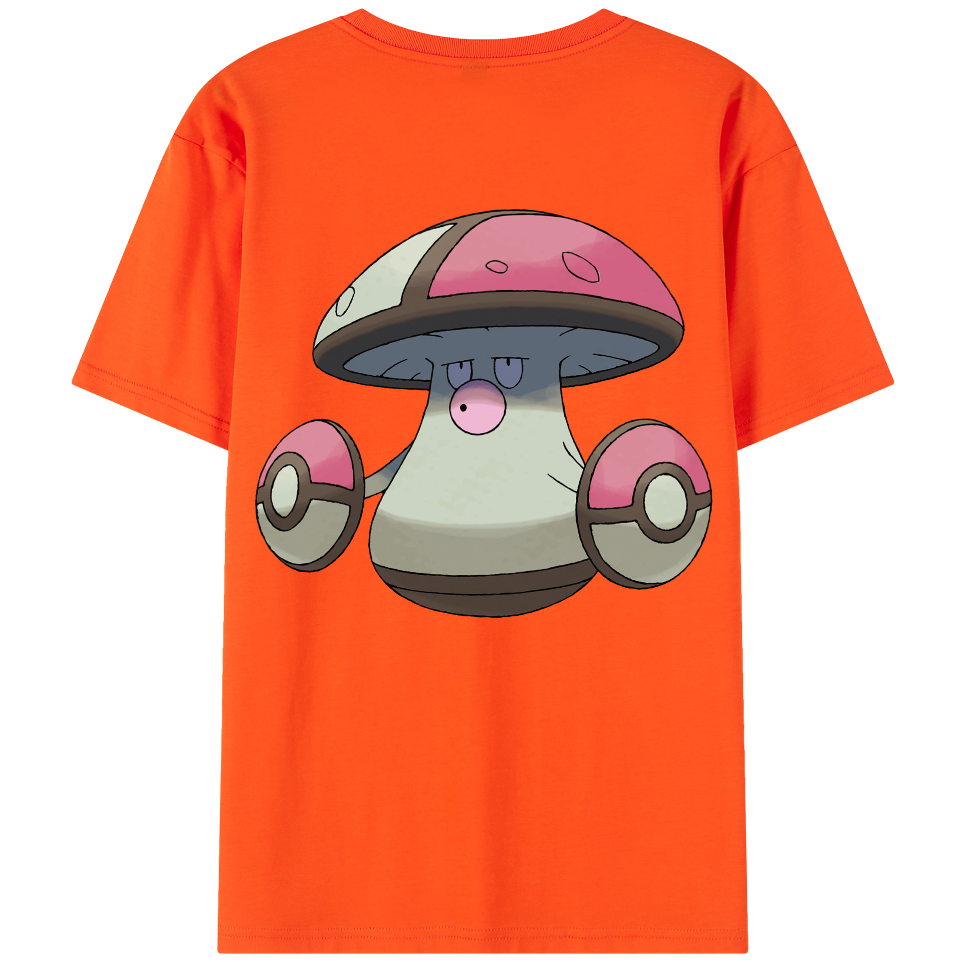 （画像用） ポケットモンスター Pokémon 綿100％半袖Tシャツ（背面プリント）
