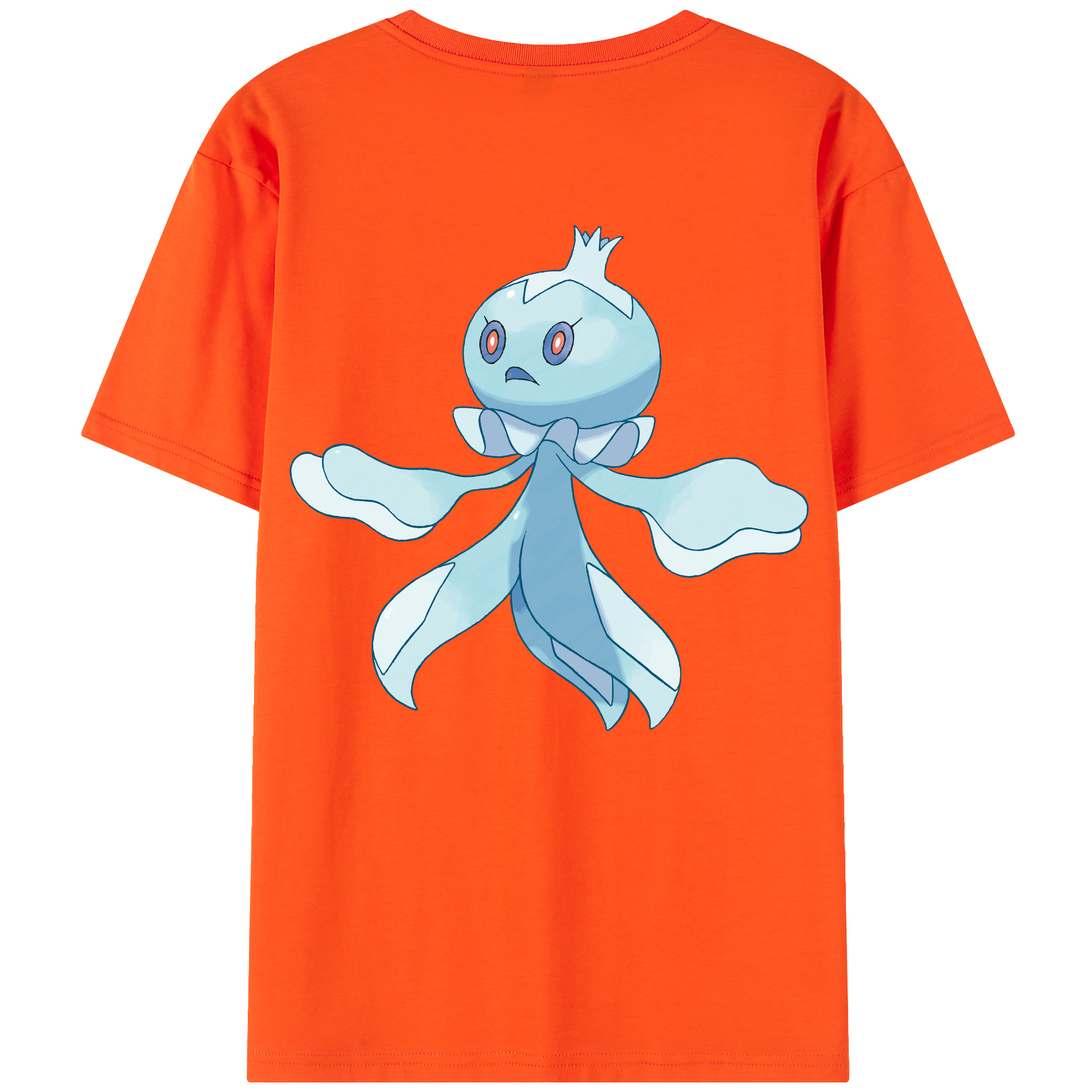 （画像用） ポケットモンスター Pokémon 綿100％半袖Tシャツ（背面プリント）
