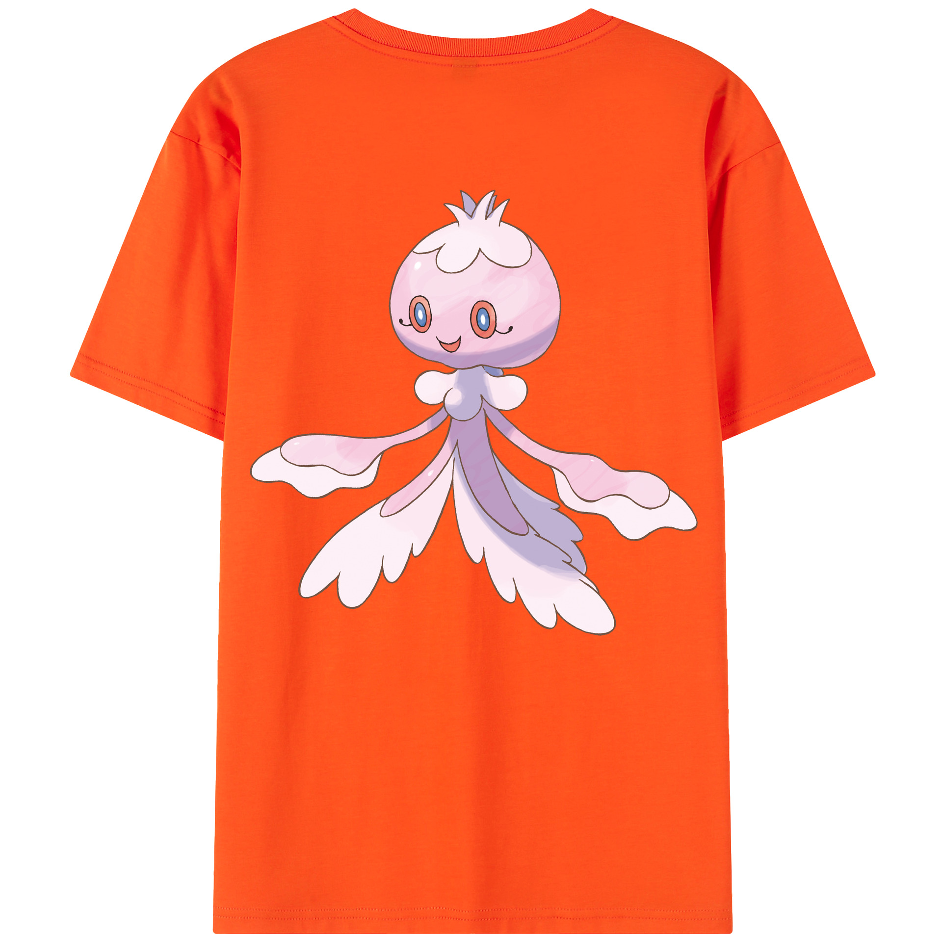 （画像用） ポケットモンスター Pokémon 綿100％半袖Tシャツ（背面プリント）
