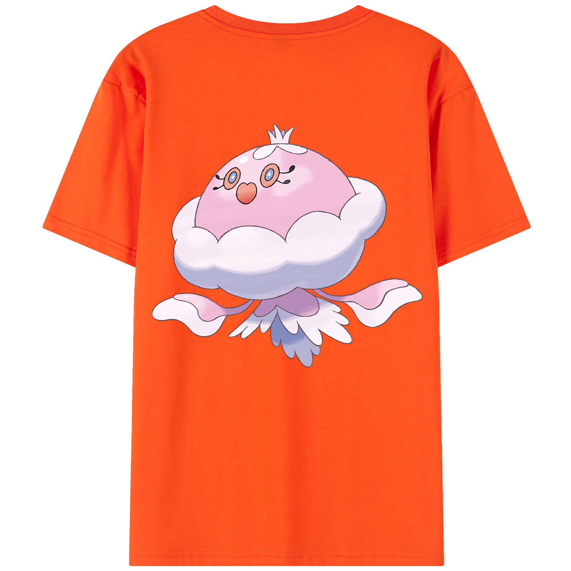 （画像用） ポケットモンスター Pokémon 綿100％半袖Tシャツ（背面プリント）