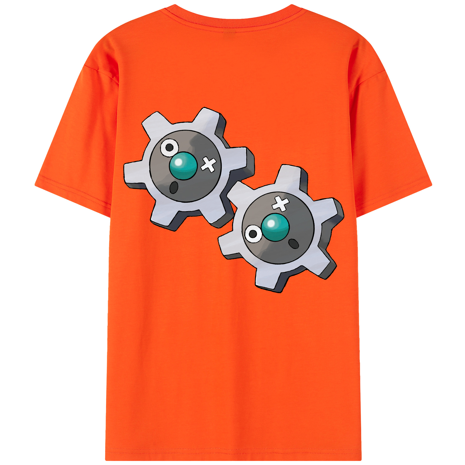 （画像用） ポケットモンスター Pokémon 綿100％半袖Tシャツ（背面プリント）