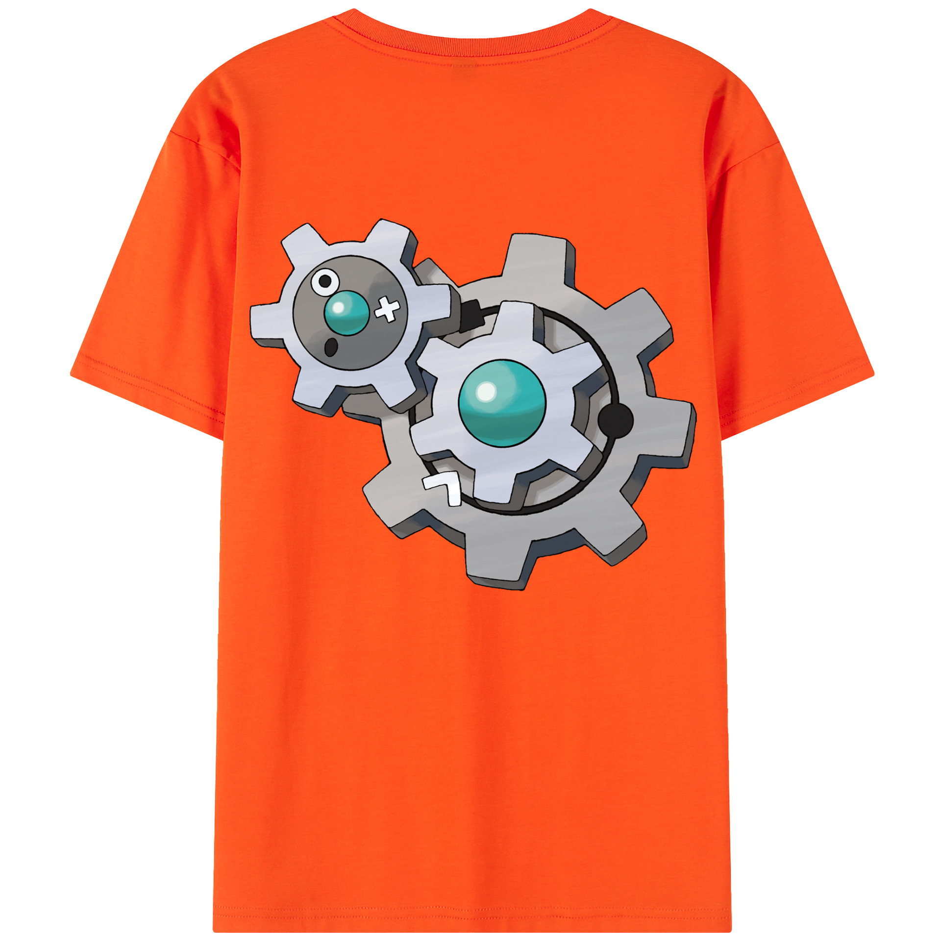 （画像用） ポケットモンスター Pokémon 綿100％半袖Tシャツ（背面プリント）