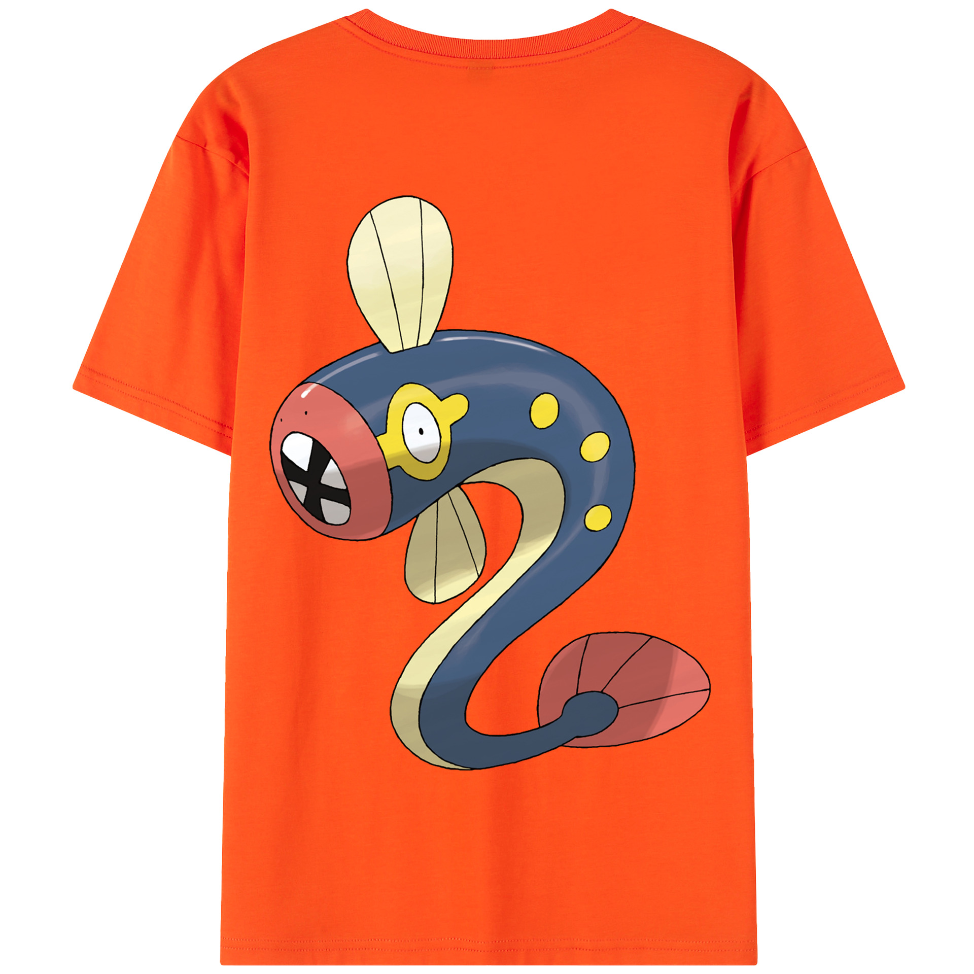 （画像用） ポケットモンスター Pokémon 綿100％半袖Tシャツ（背面プリント）