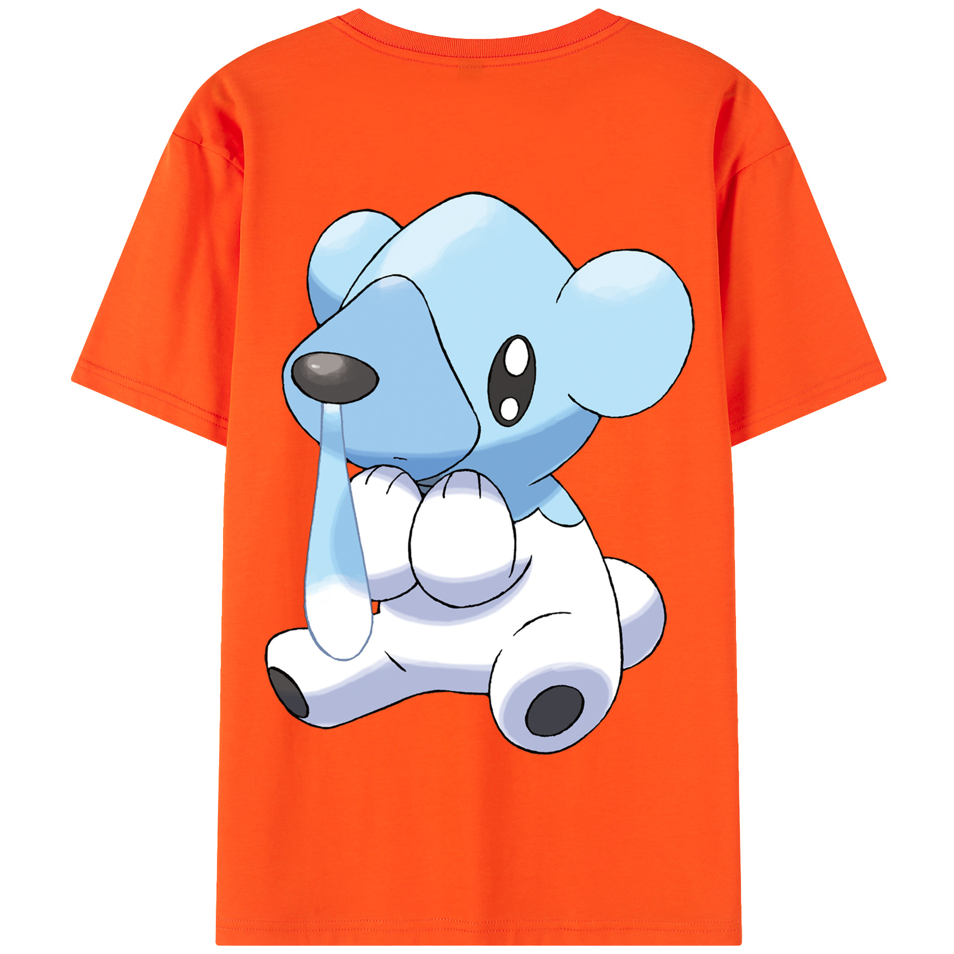 （画像用） ポケットモンスター Pokémon 綿100％半袖Tシャツ（背面プリント）