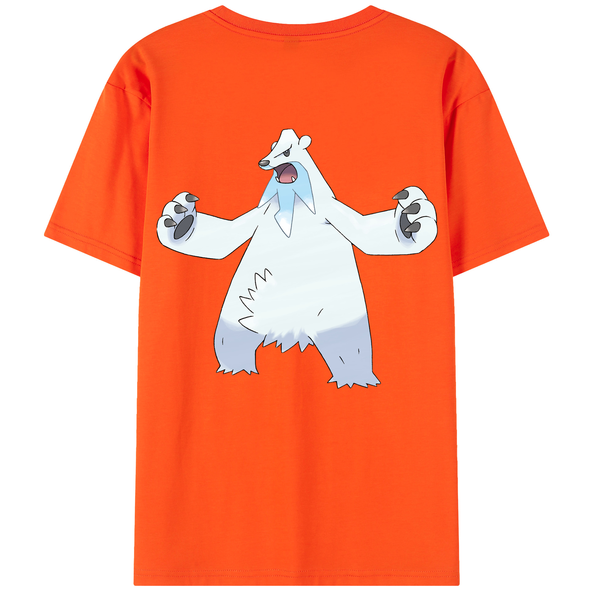 （画像用） ポケットモンスター Pokémon 綿100％半袖Tシャツ（背面プリント）