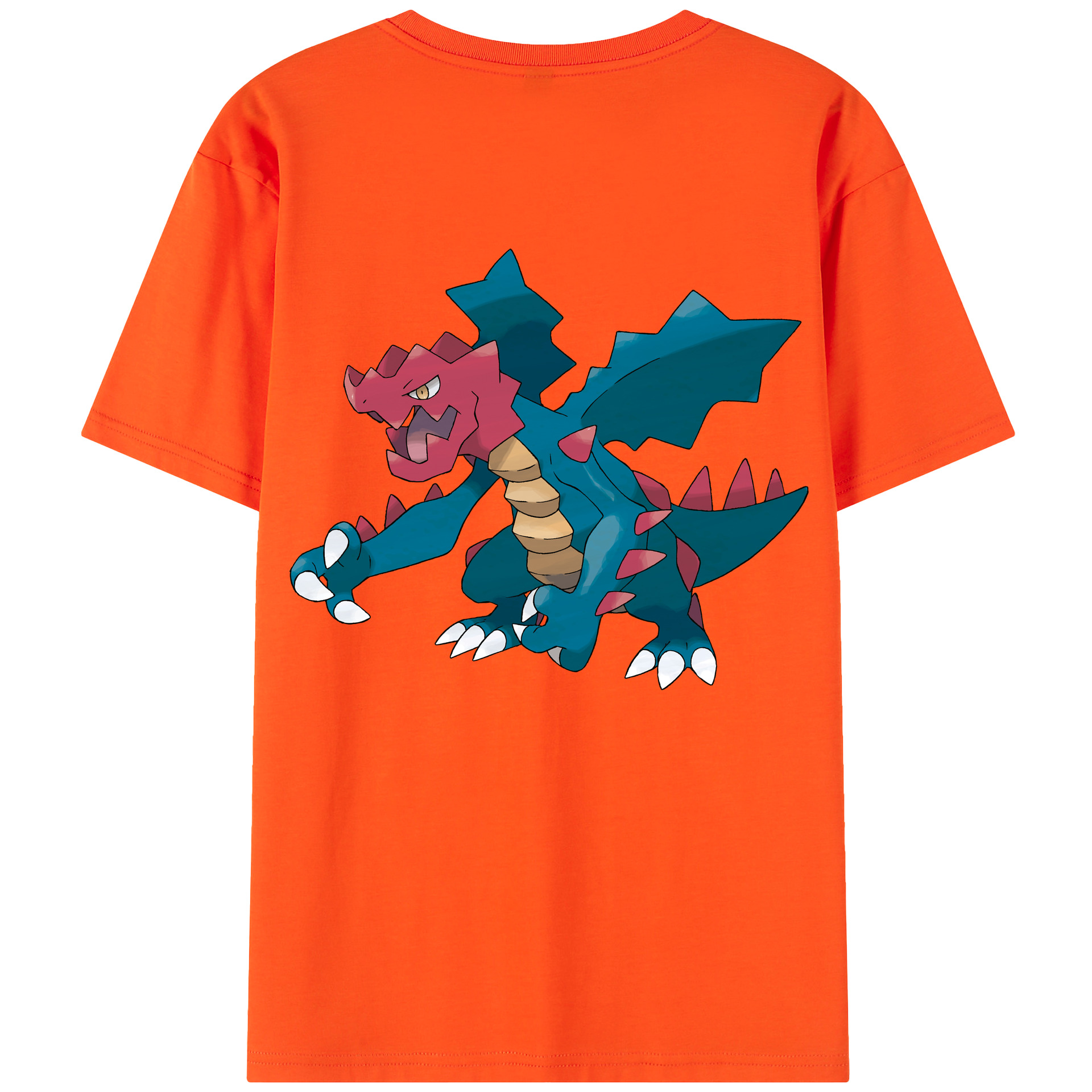 （画像用） ポケットモンスター Pokémon 綿100％半袖Tシャツ（背面プリント）