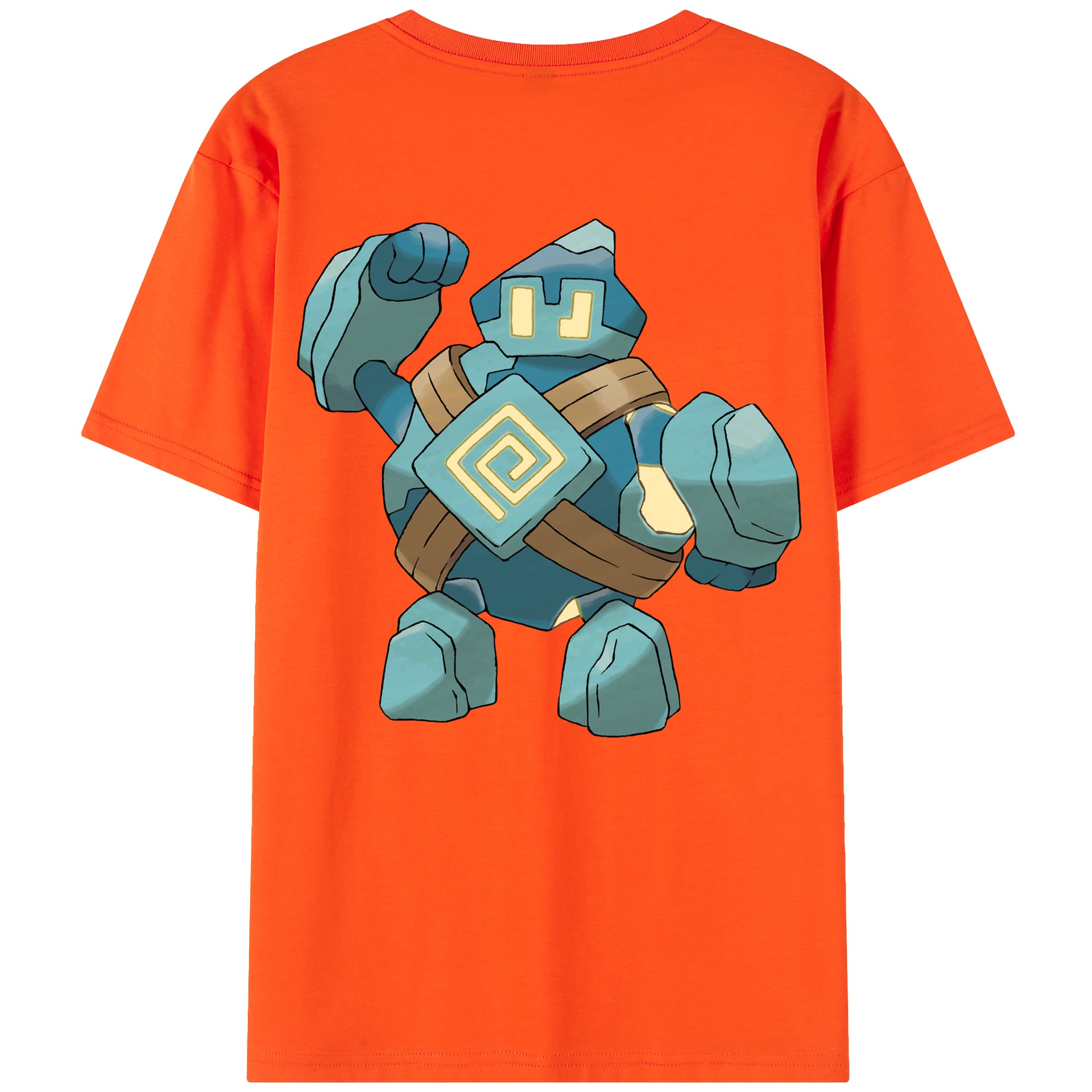 （画像用） ポケットモンスター Pokémon 綿100％半袖Tシャツ（背面プリント）