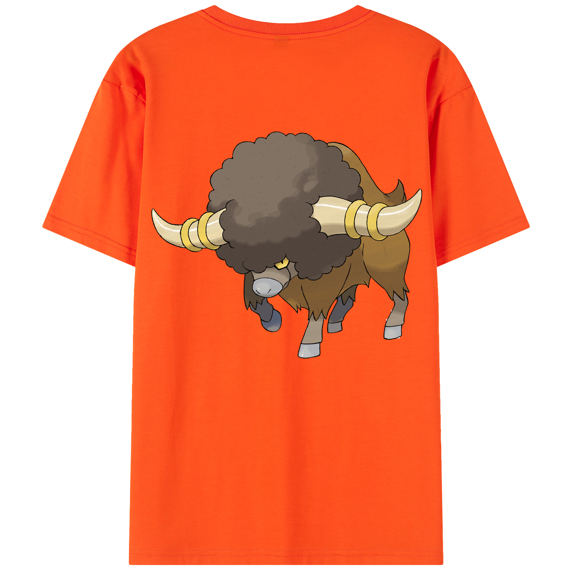 （画像用） ポケットモンスター Pokémon 綿100％半袖Tシャツ（背面プリント）
