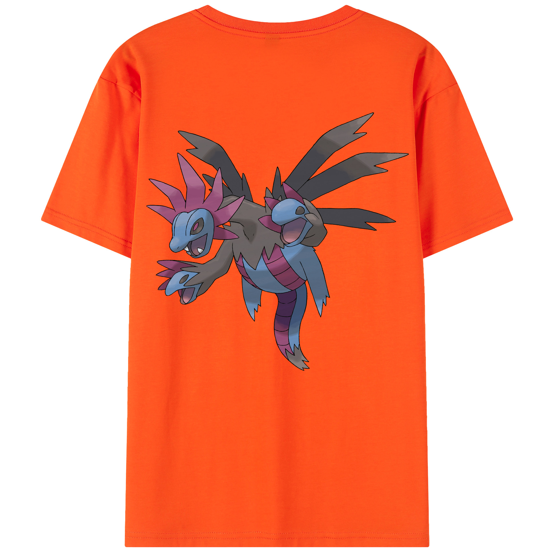 （画像用） ポケットモンスター Pokémon 綿100％半袖Tシャツ（背面プリント）