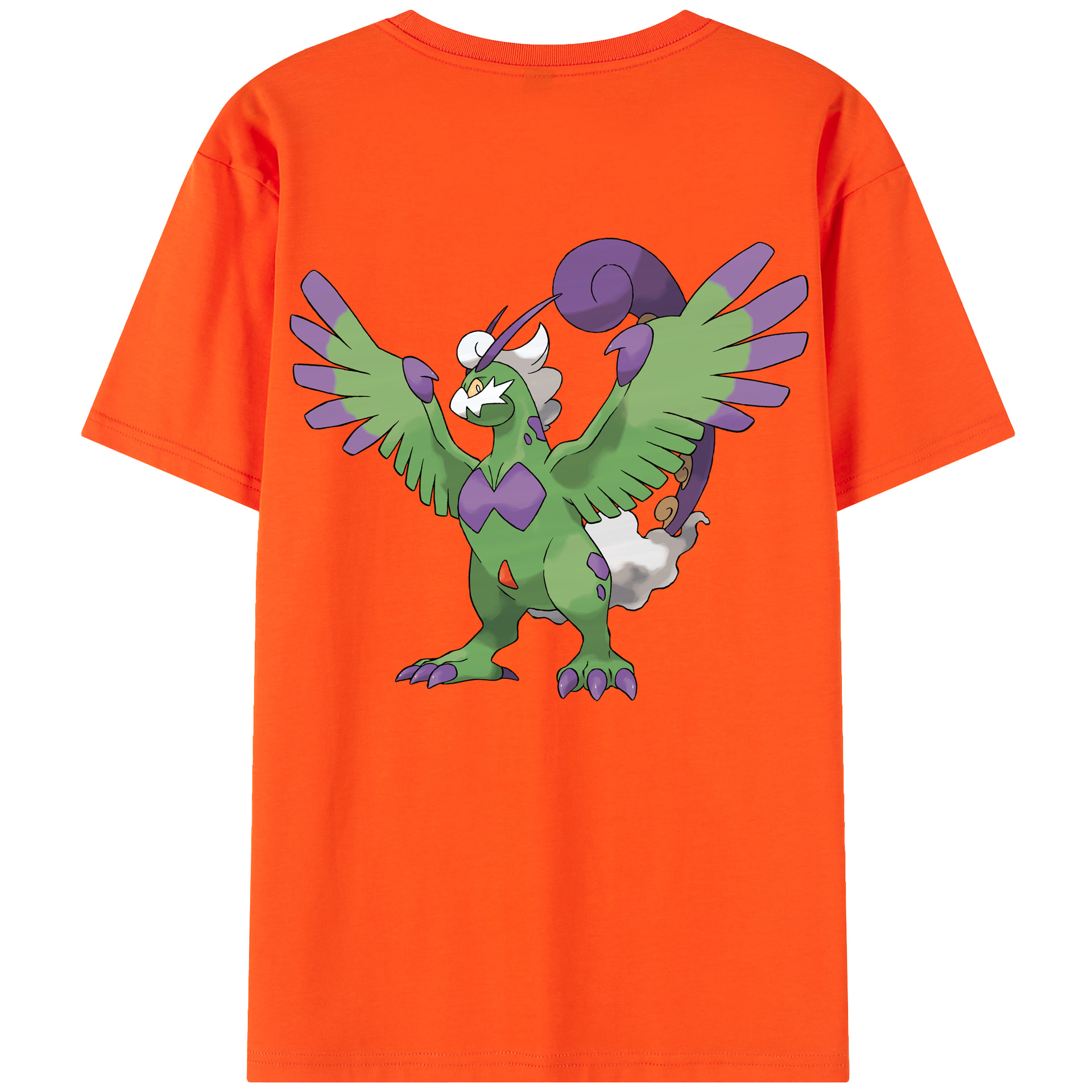 （画像用） ポケットモンスター Pokémon 綿100％半袖Tシャツ（背面プリント）