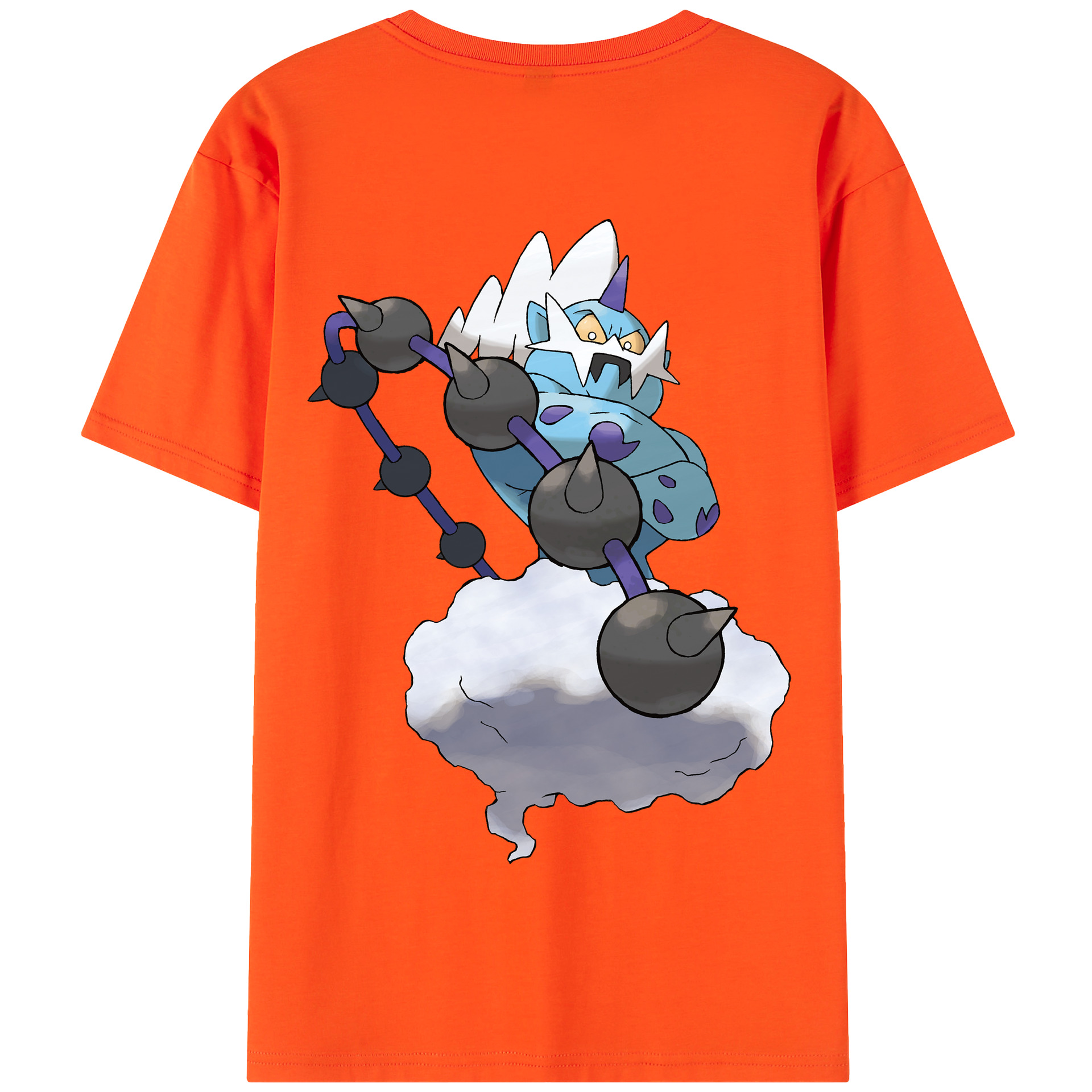 （画像用） ポケットモンスター Pokémon 綿100％半袖Tシャツ（背面プリント）