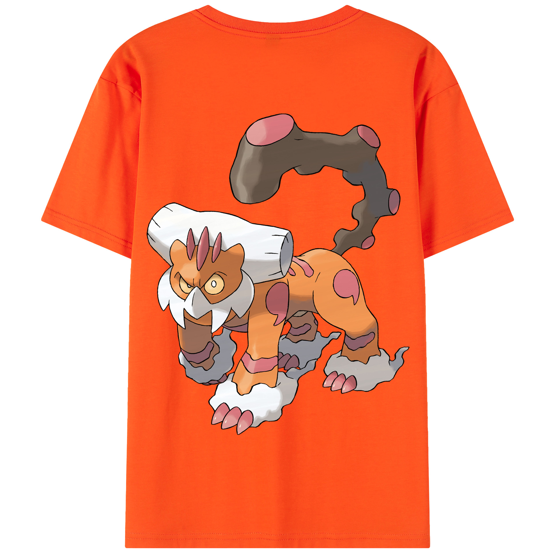 （画像用） ポケットモンスター Pokémon 綿100％半袖Tシャツ（背面プリント）