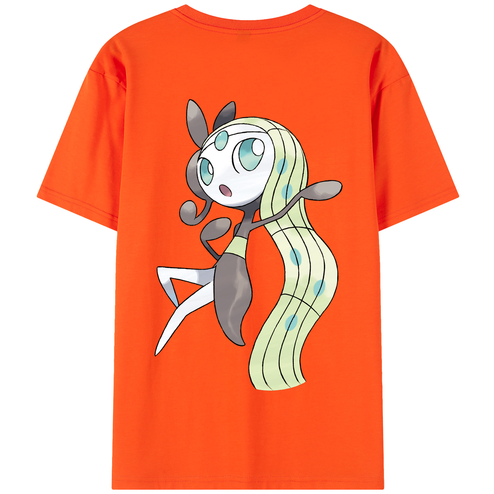 （画像用） ポケットモンスター Pokémon 綿100％半袖Tシャツ（背面プリント）