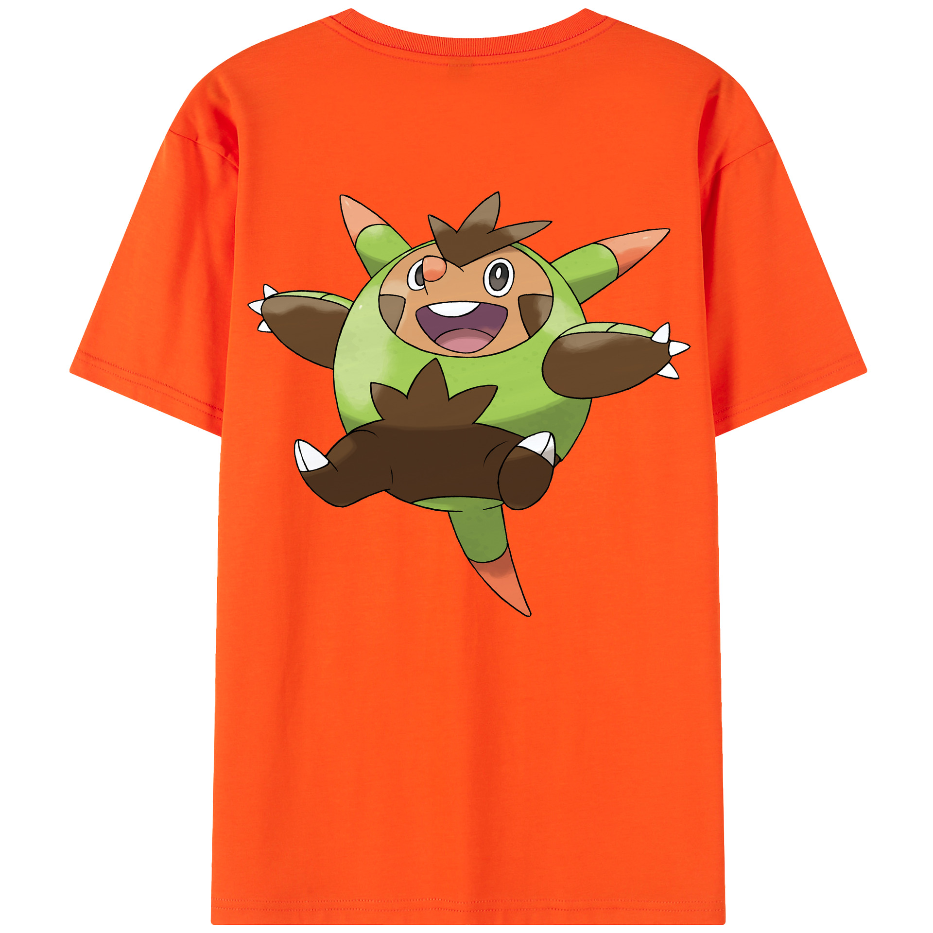 （画像用） ポケットモンスター Pokémon 綿100％半袖Tシャツ（背面プリント）