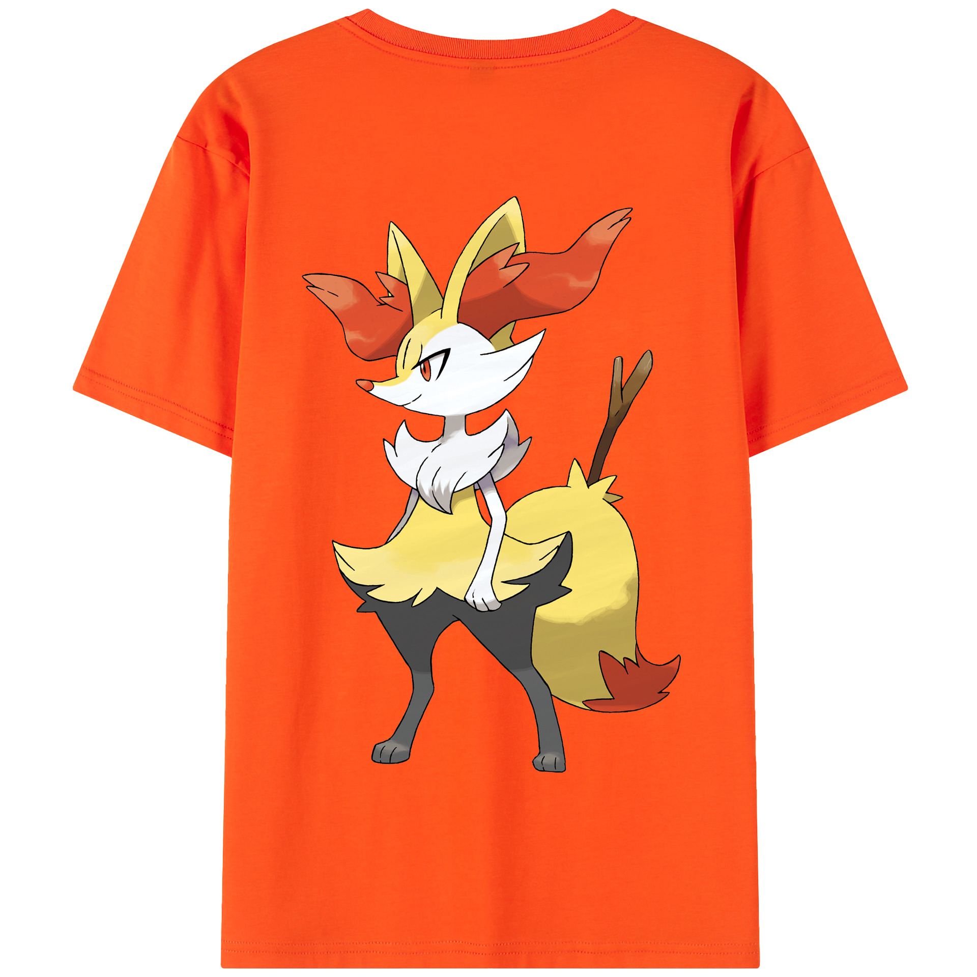 （画像用） ポケットモンスター Pokémon 綿100％半袖Tシャツ（背面プリント）