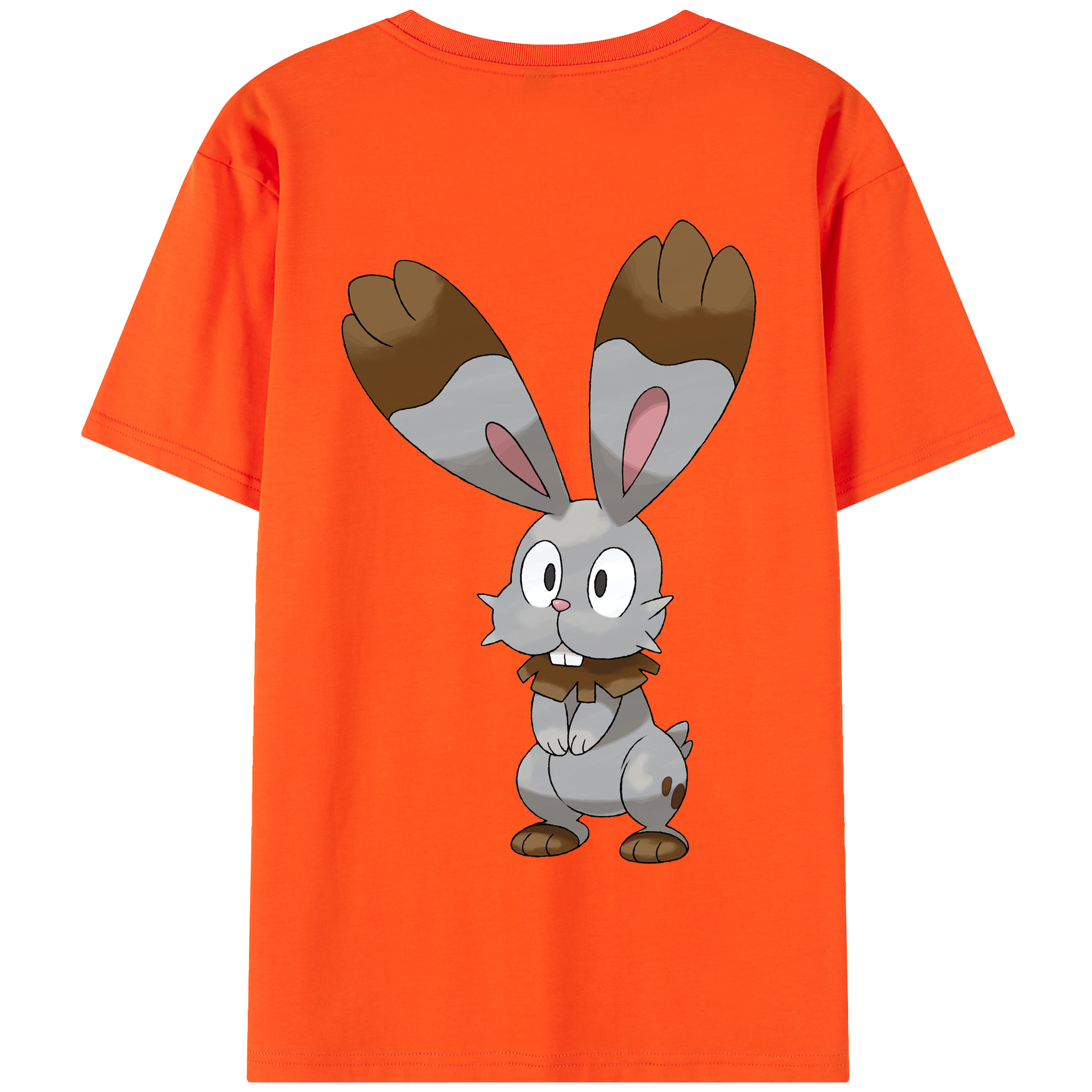 （画像用） ポケットモンスター Pokémon 綿100％半袖Tシャツ（背面プリント）