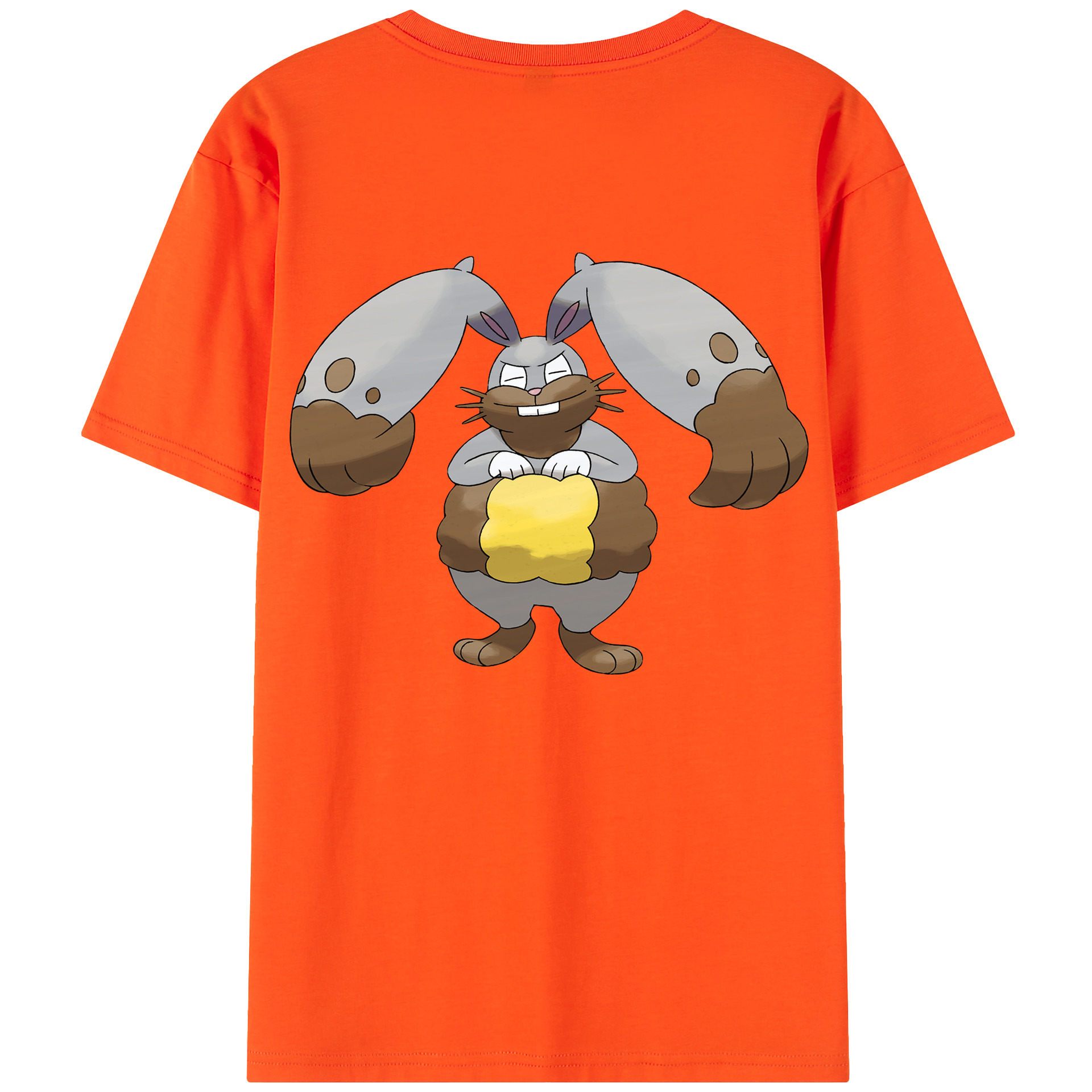 （画像用） ポケットモンスター Pokémon 綿100％半袖Tシャツ（背面プリント）