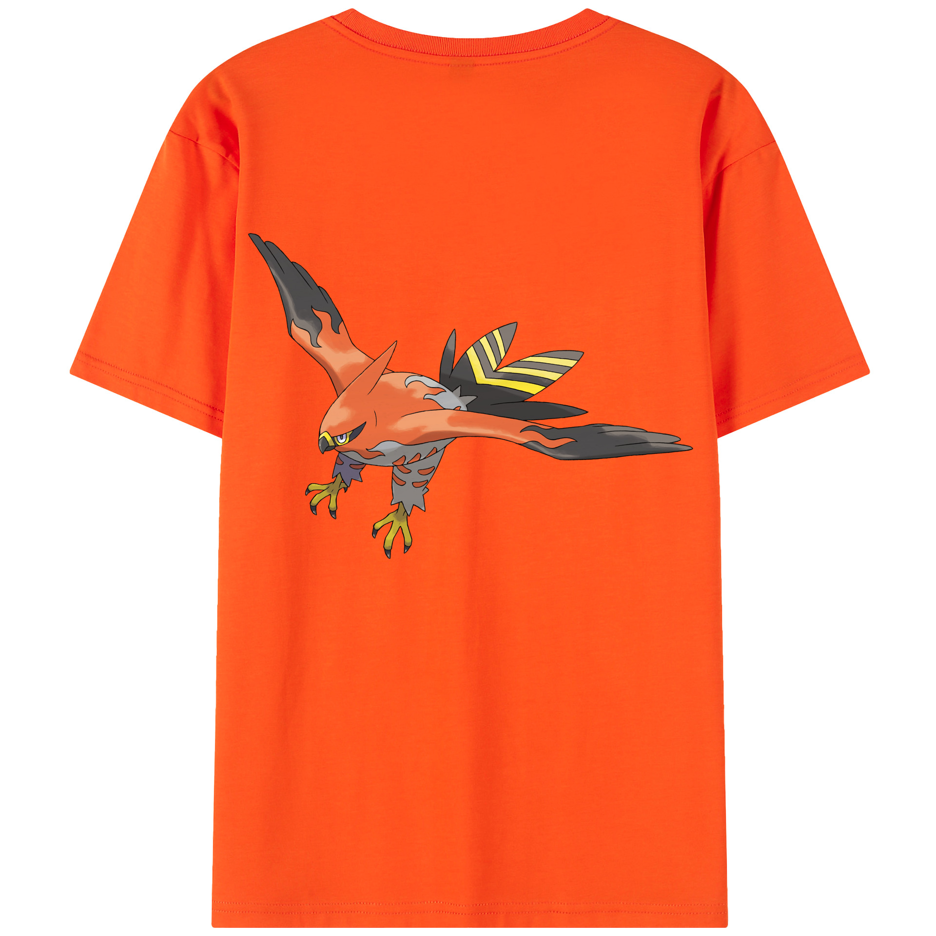 （画像用） ポケットモンスター Pokémon 綿100％半袖Tシャツ（背面プリント）