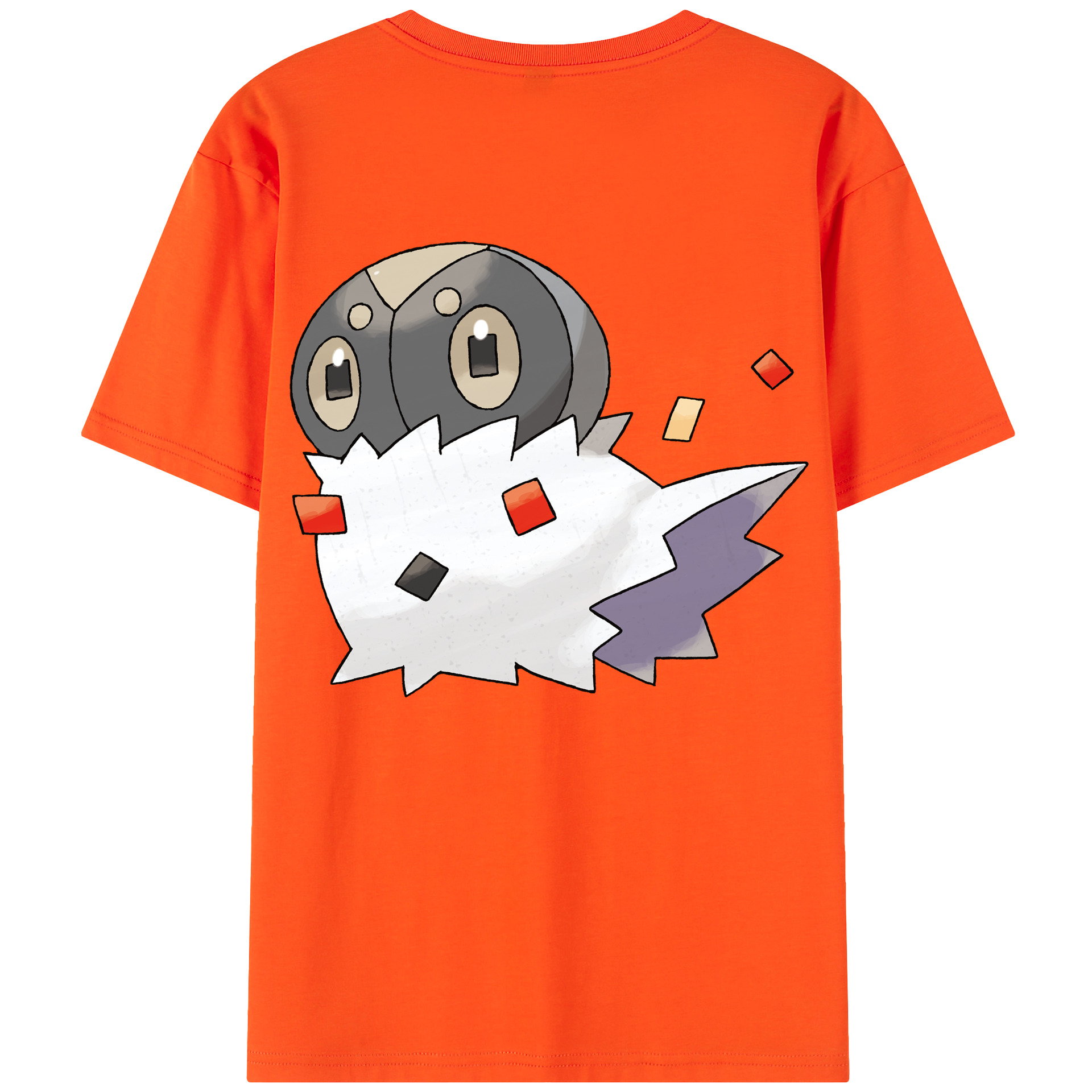 （画像用） ポケットモンスター Pokémon 綿100％半袖Tシャツ（背面プリント）