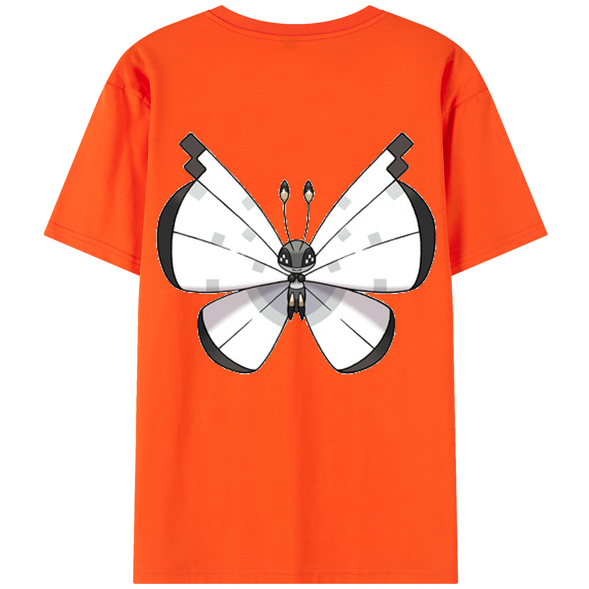 （画像用） ポケットモンスター Pokémon 綿100％半袖Tシャツ（背面プリント）