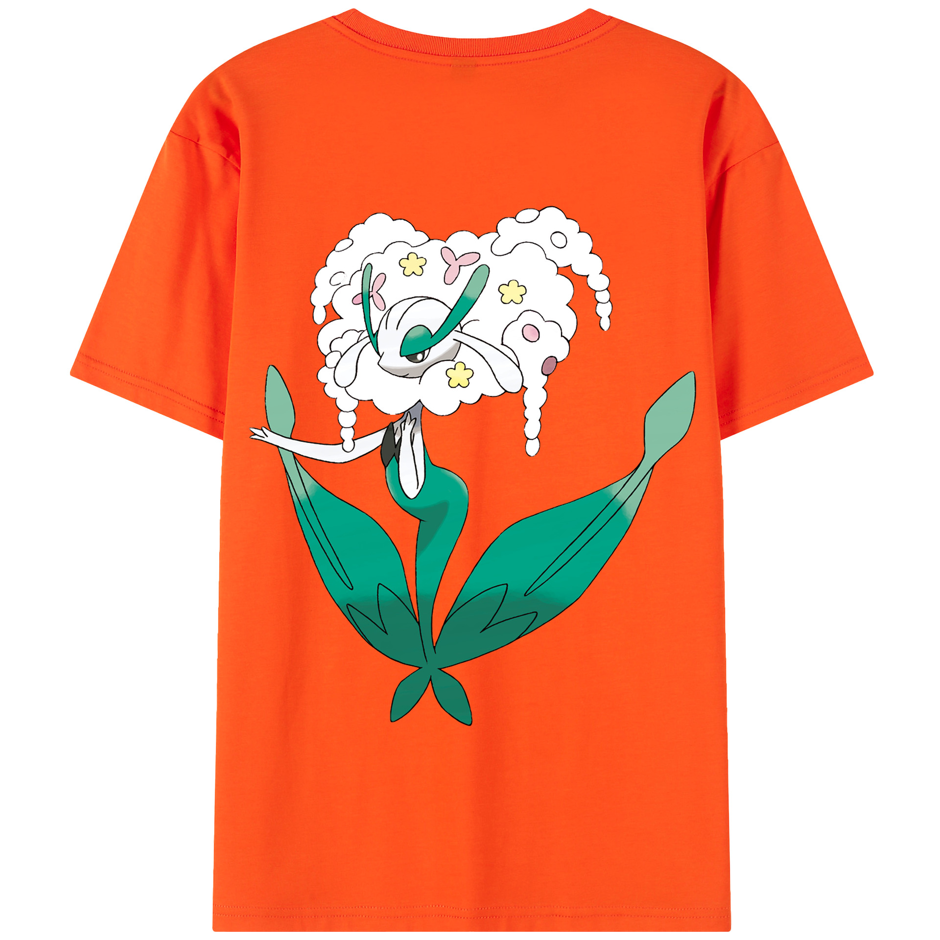 （画像用） ポケットモンスター Pokémon 綿100％半袖Tシャツ（背面プリント）