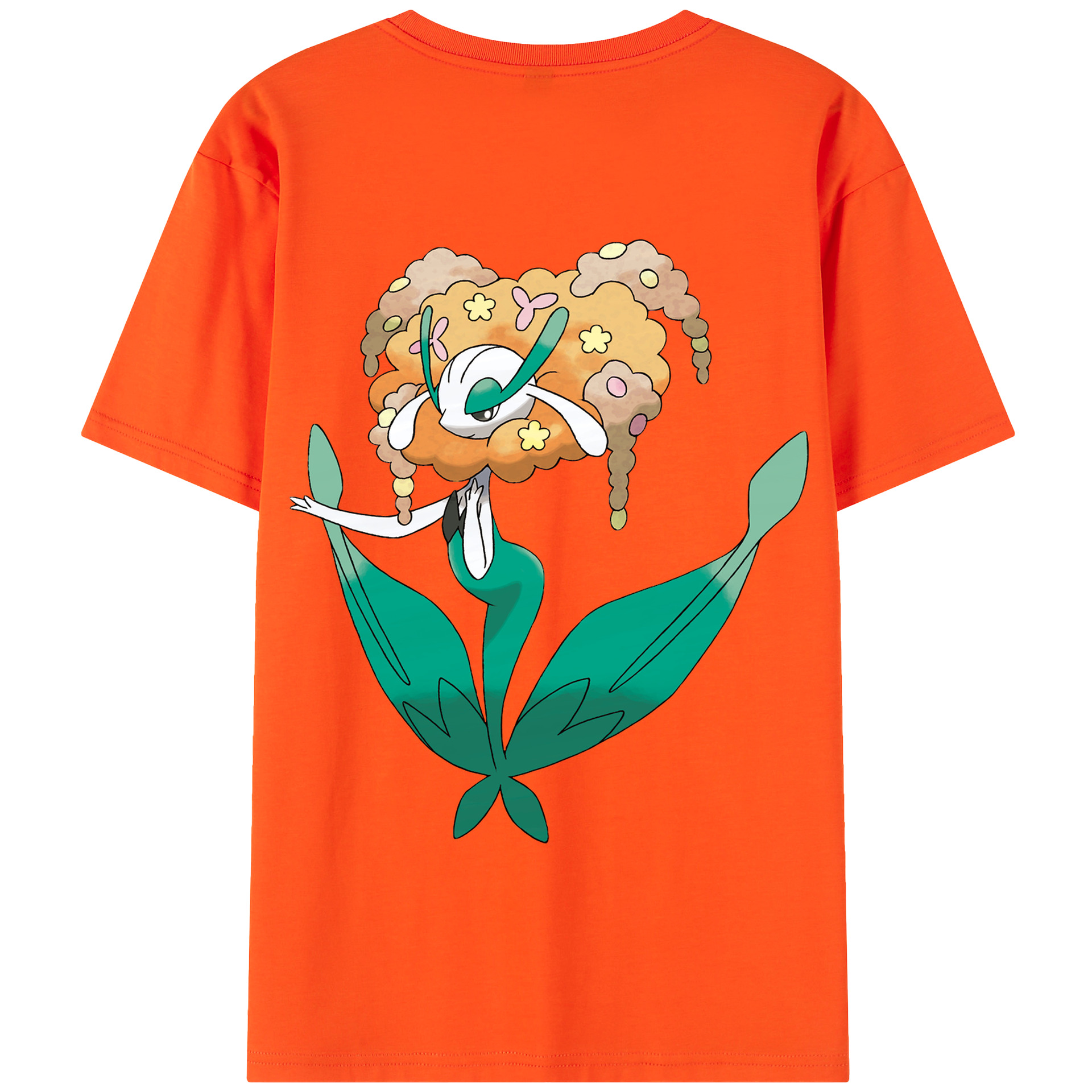 （画像用） ポケットモンスター Pokémon 綿100％半袖Tシャツ（背面プリント）