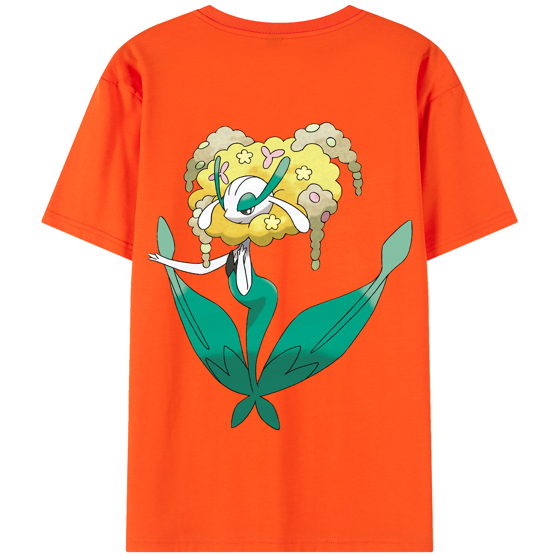 （画像用） ポケットモンスター Pokémon 綿100％半袖Tシャツ（背面プリント）