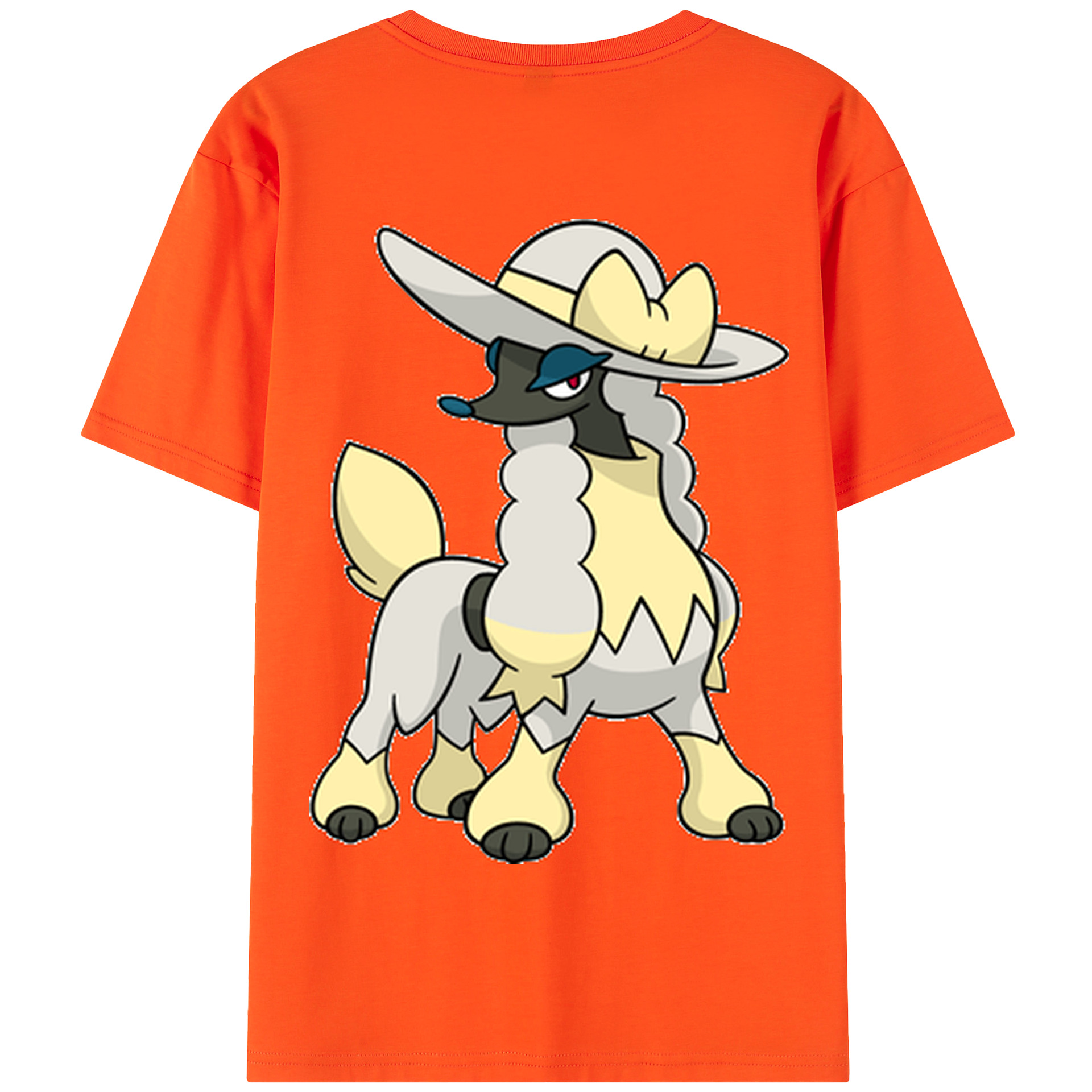 （画像用） ポケットモンスター Pokémon 綿100％半袖Tシャツ（背面プリント）