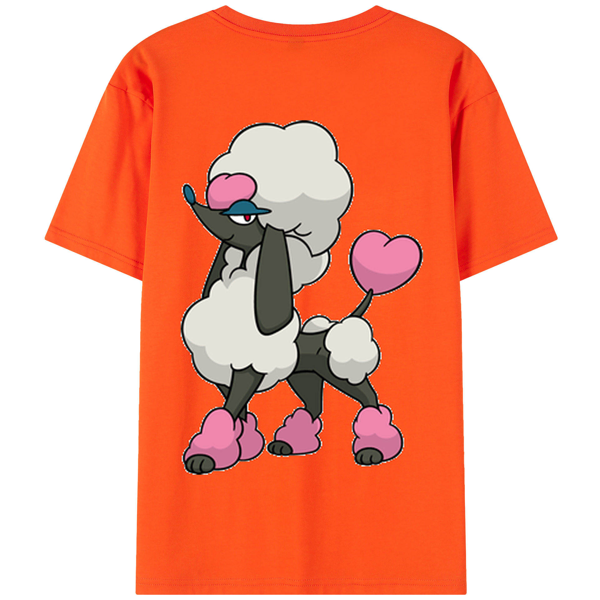 （画像用） ポケットモンスター Pokémon 綿100％半袖Tシャツ（背面プリント）