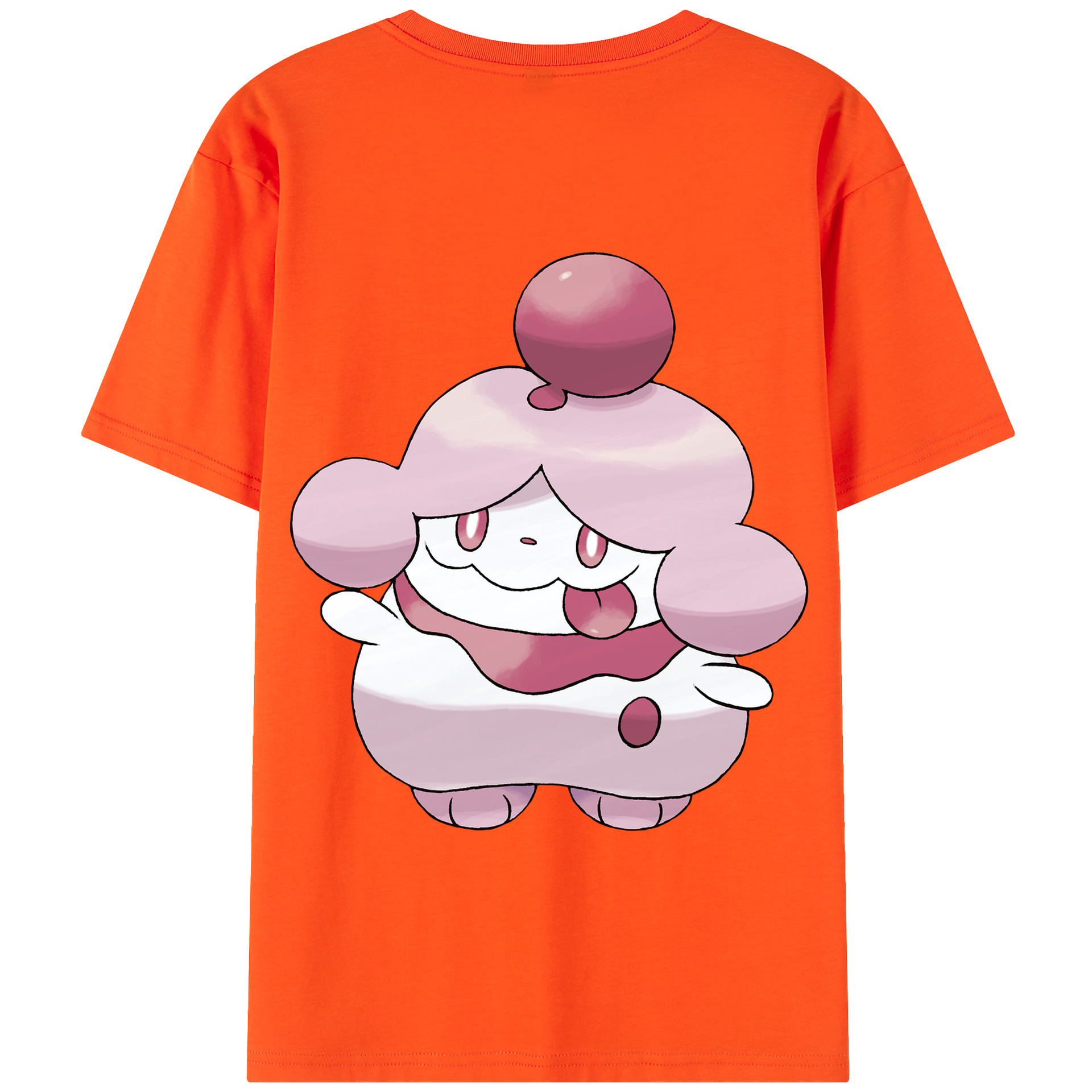 （画像用） ポケットモンスター Pokémon 綿100％半袖Tシャツ（背面プリント）