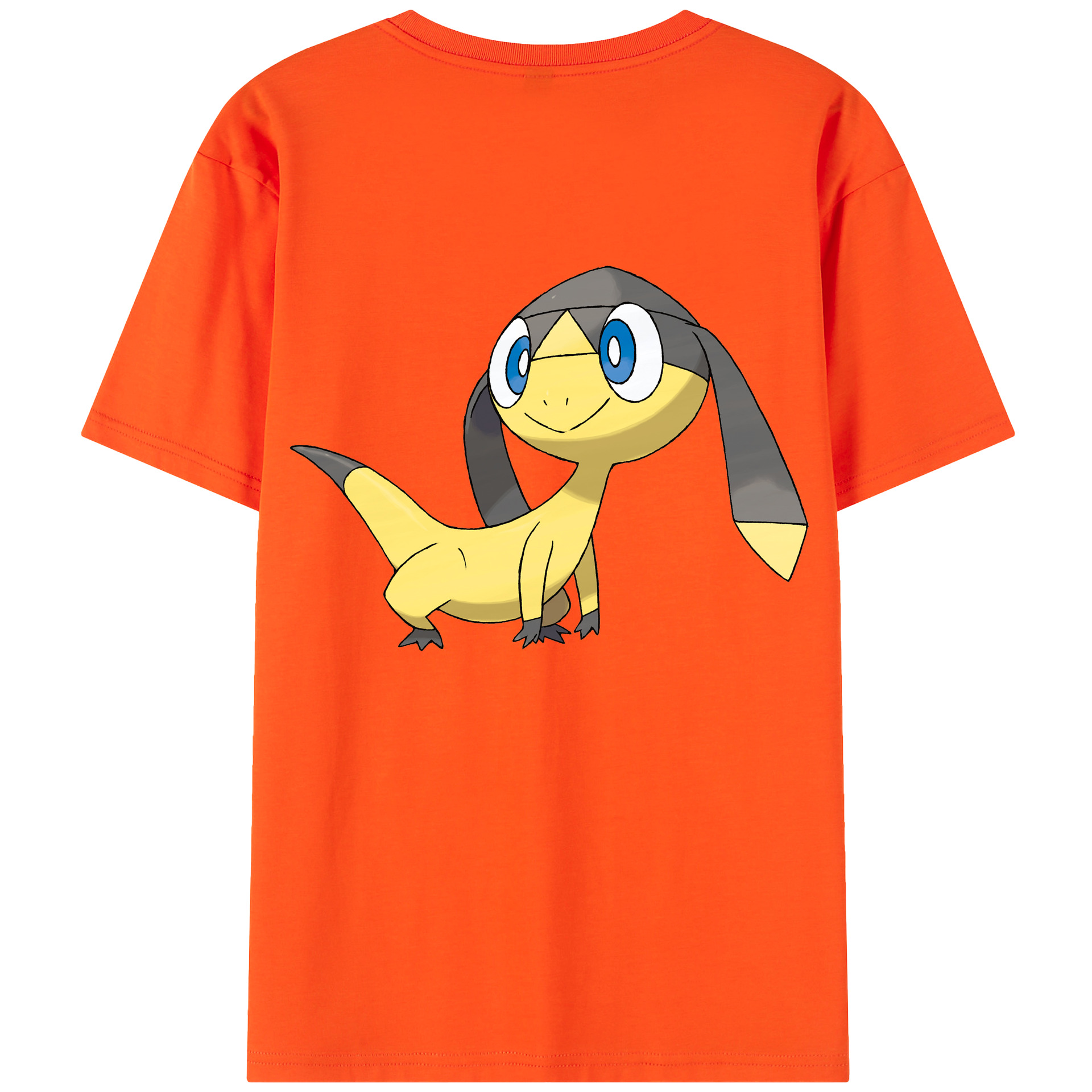 （画像用） ポケットモンスター Pokémon 綿100％半袖Tシャツ（背面プリント）