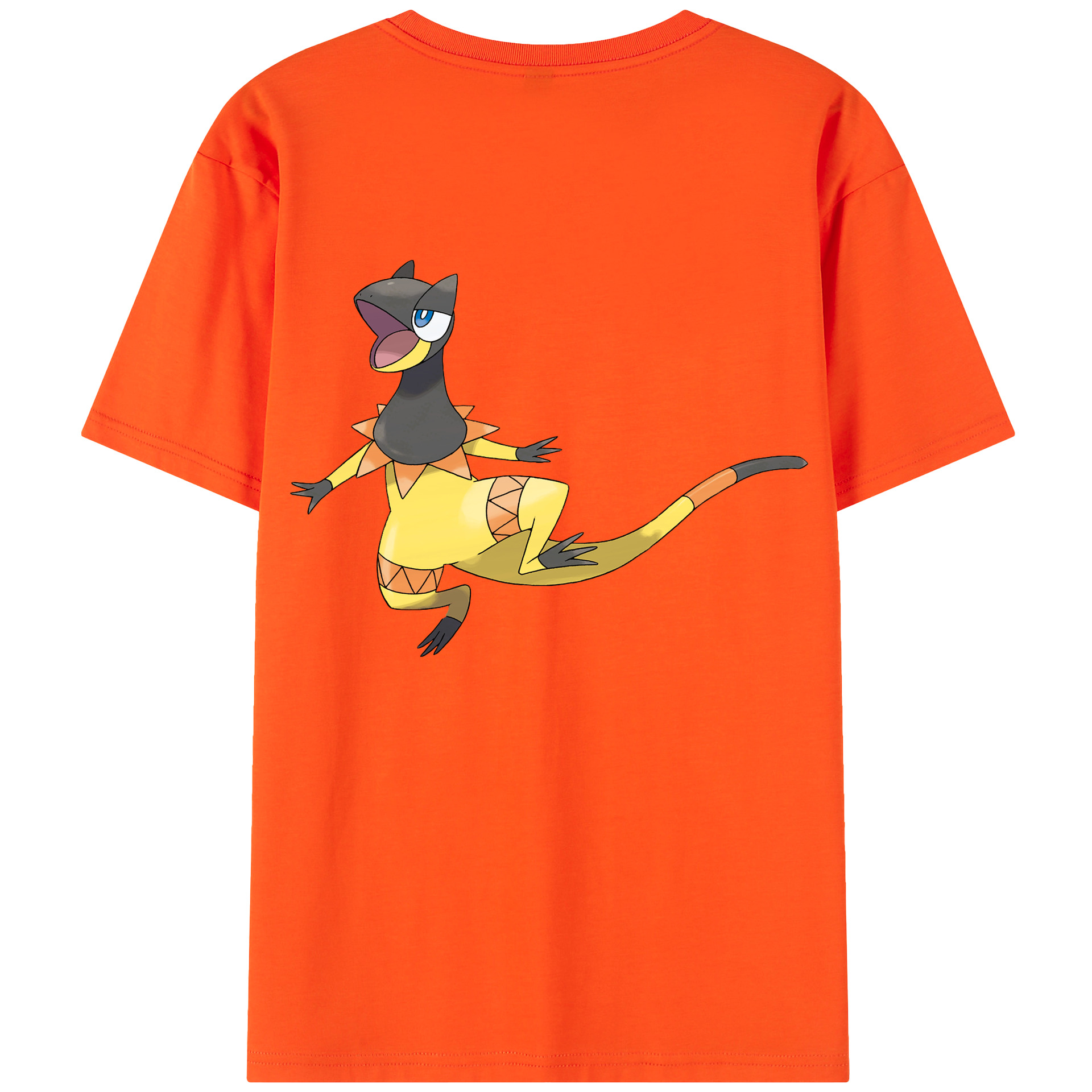 （画像用） ポケットモンスター Pokémon 綿100％半袖Tシャツ（背面プリント）