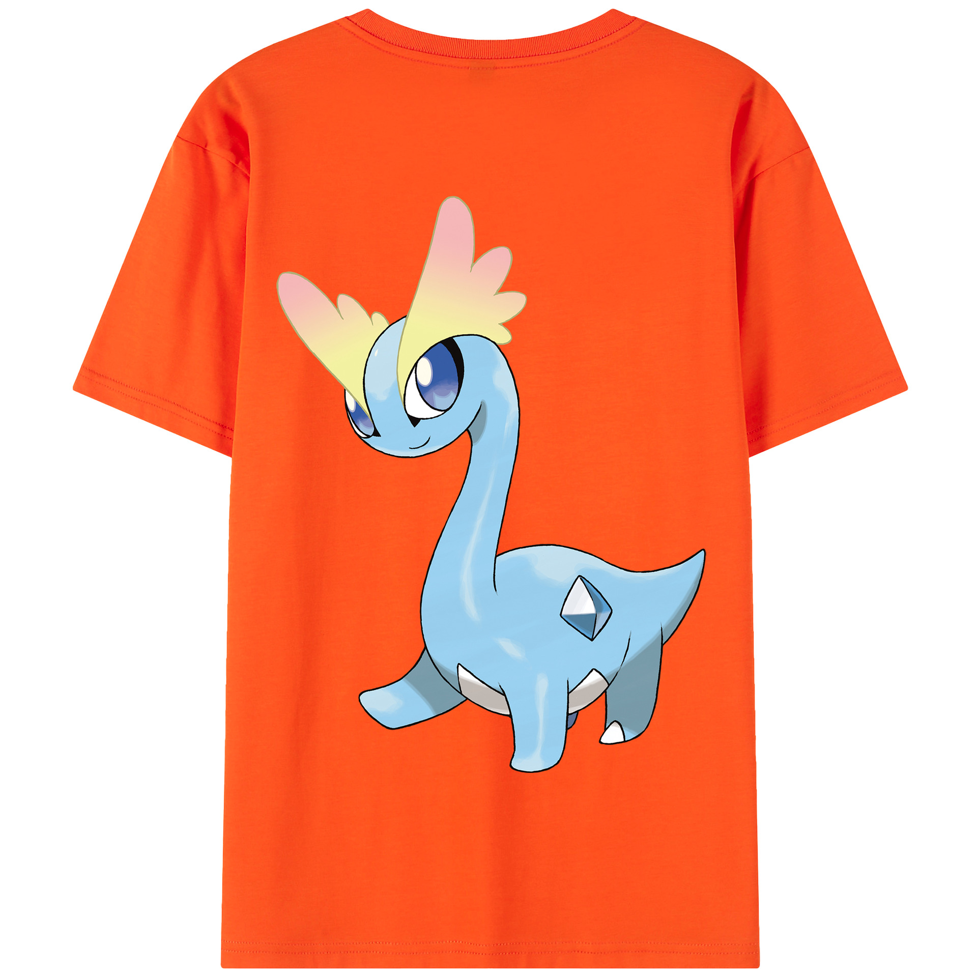 （画像用） ポケットモンスター Pokémon 綿100％半袖Tシャツ（背面プリント）